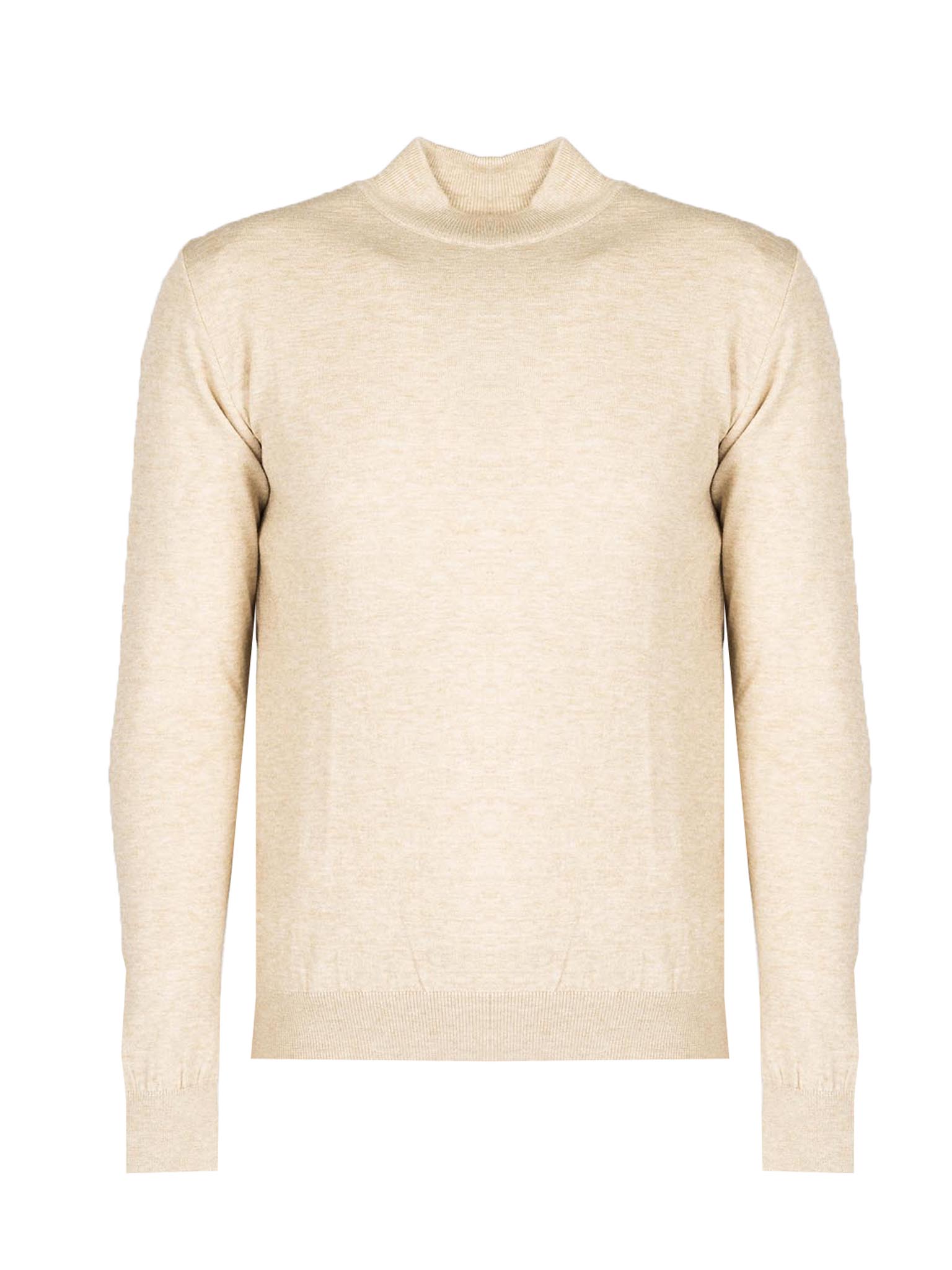 Pullover Lupetto Beige för män