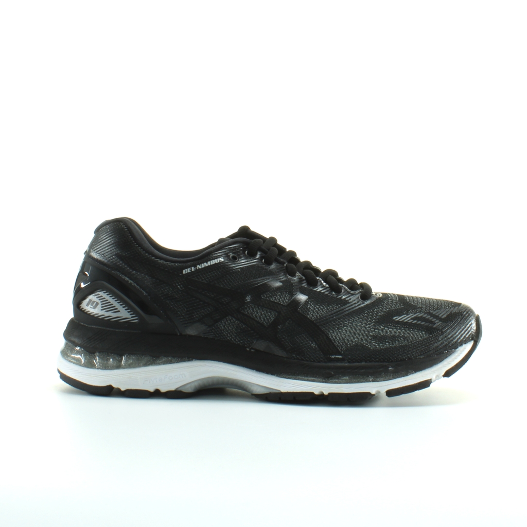 Thumbnail - Asics Gel-Nimbus 19 Herren Black Trainer