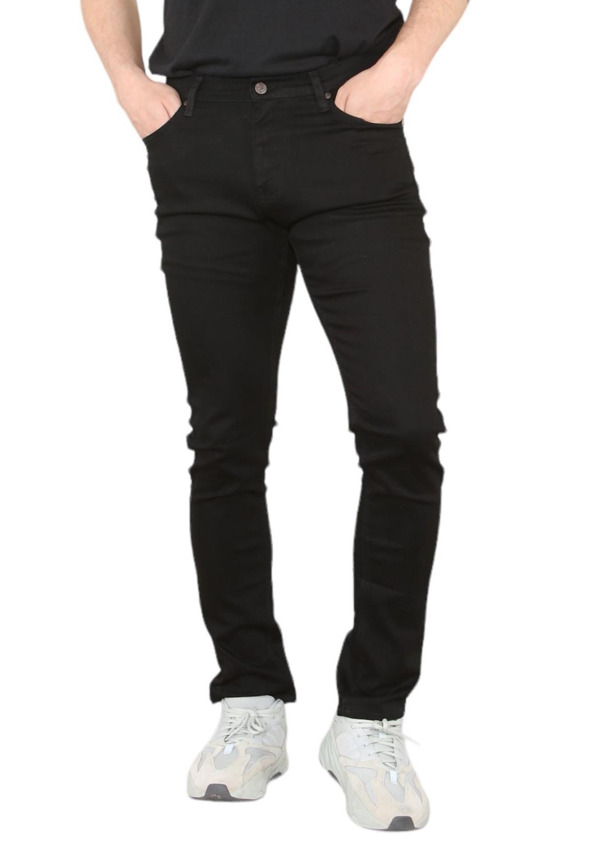 Thumbnail - MYT Herren Skinny Fit Jeans Stretch Denim in Schwarz