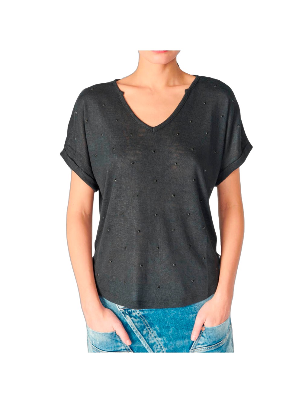 Le Temps Des Cerises T-shirt in sieradenstijl voor dames