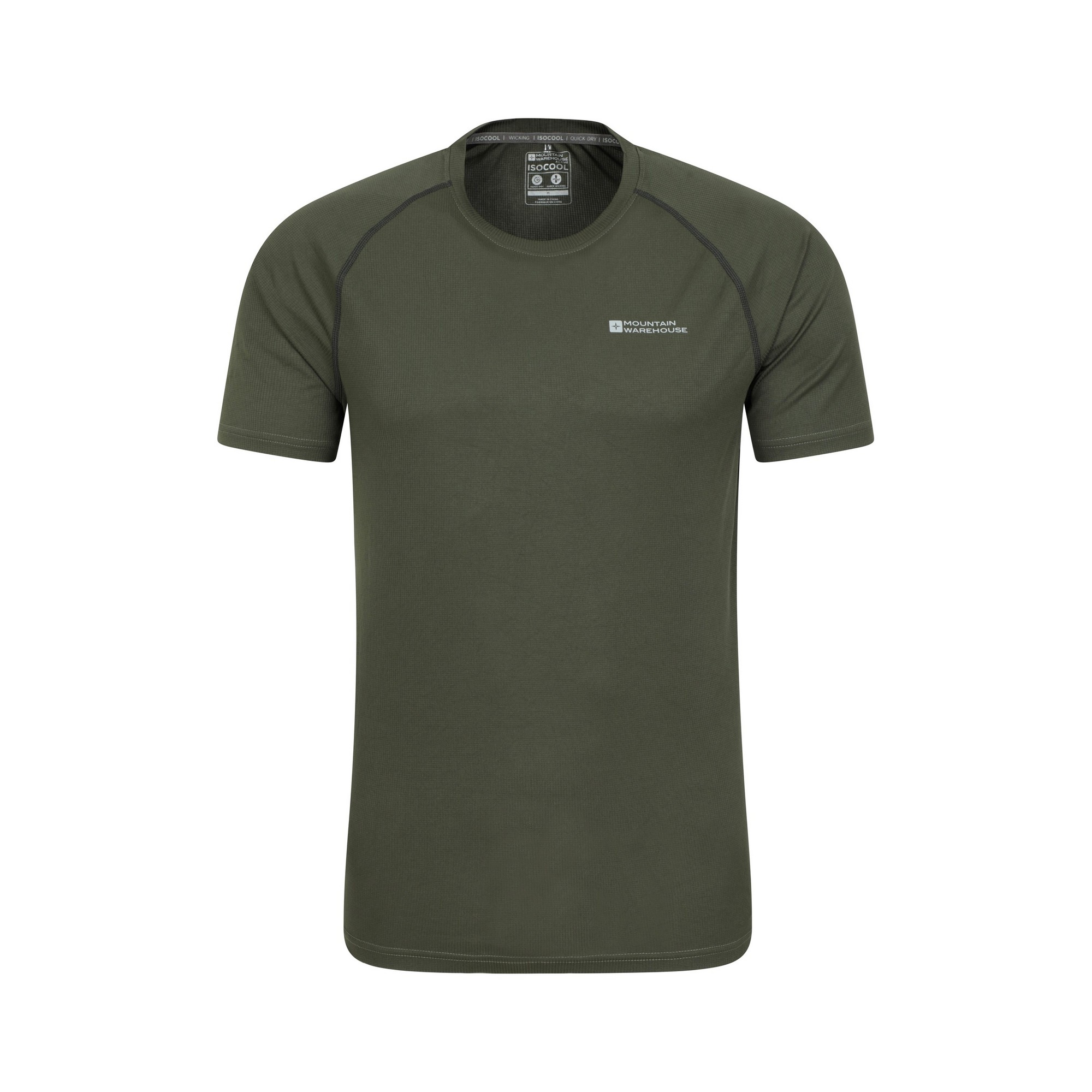 Thumbnail - Mountain Warehouse - "Aero II" T-Shirt für Herren (Dunkel-Khaki)