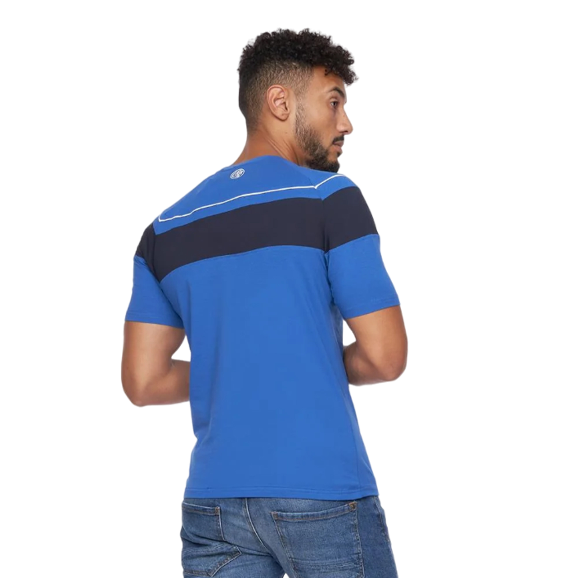 Crosshatch T-shirt Craftore för herrar (Blå) – bild 2
