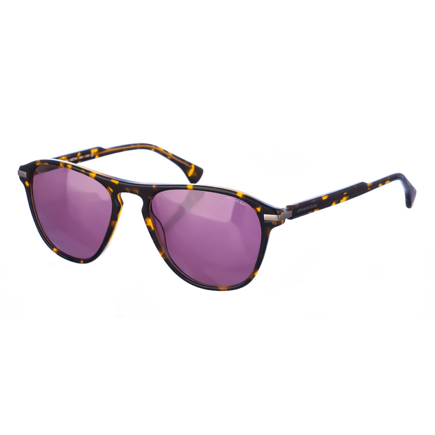 Armand Basi Unisex Oval Shaped Sunglasses AB12307 - Brown - One Size