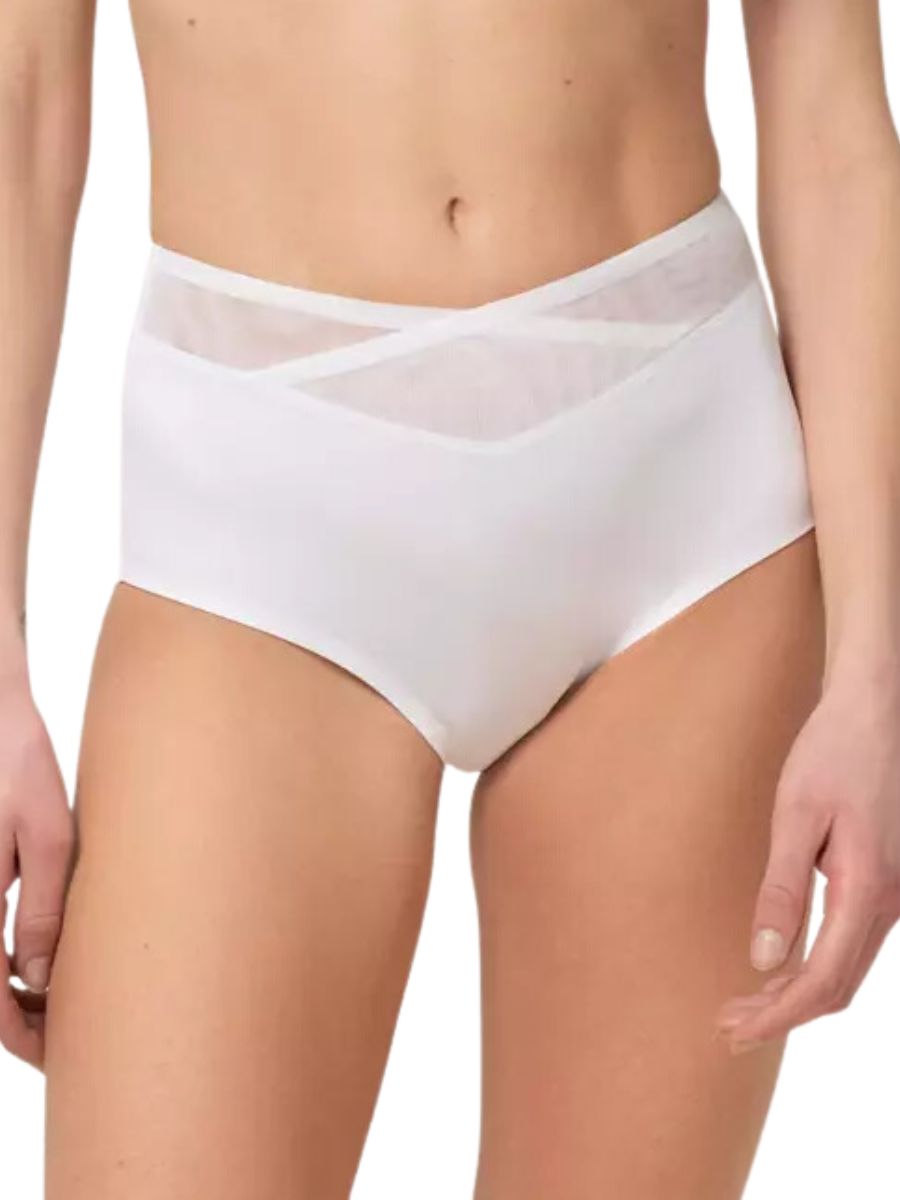 Triumph Womens True Shape Sensation Maxi - White Polyamide - Size 2XL
