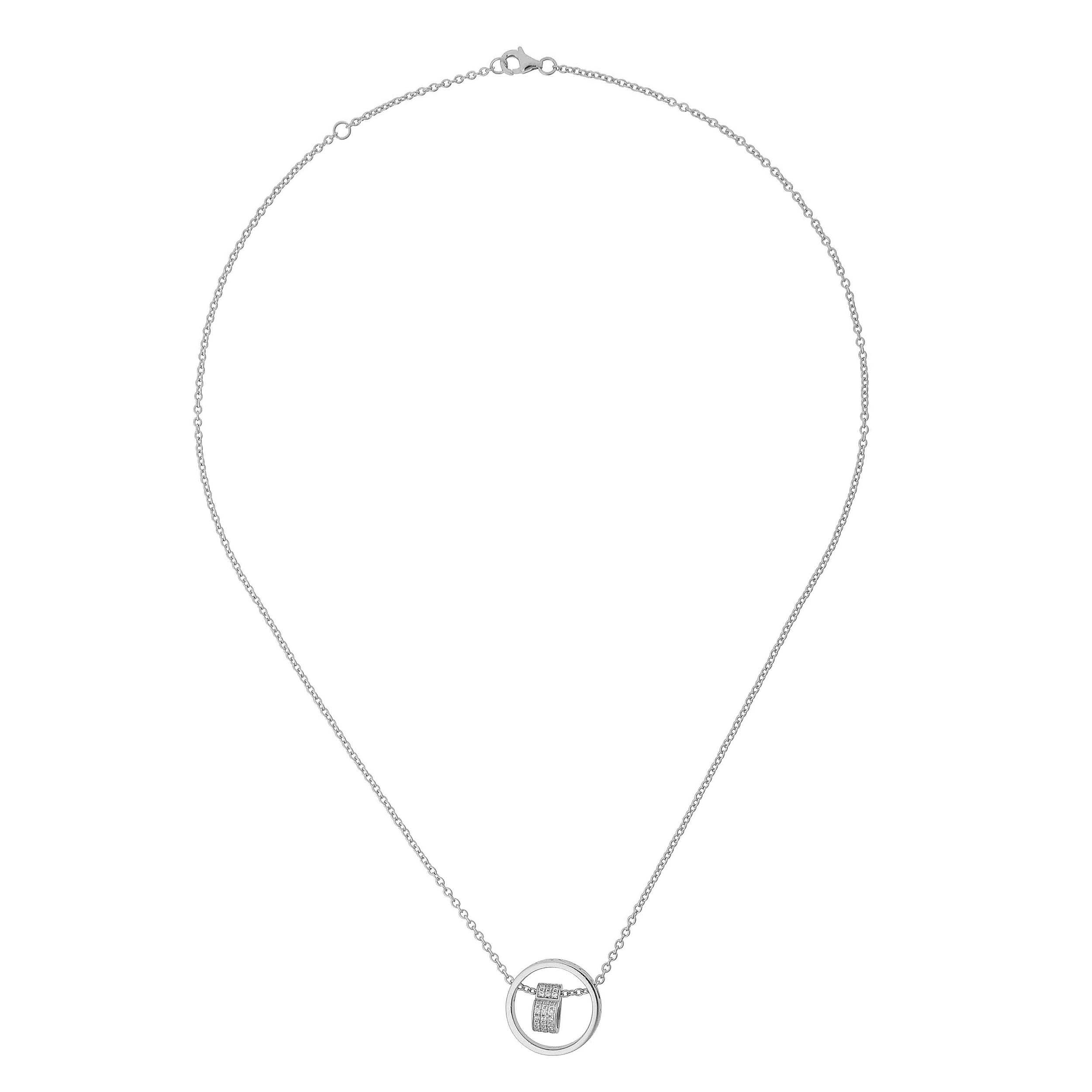 Thumbnail - Orphelia Halskette für Damen, Sterling-Silber 925, Silber ZK-7023