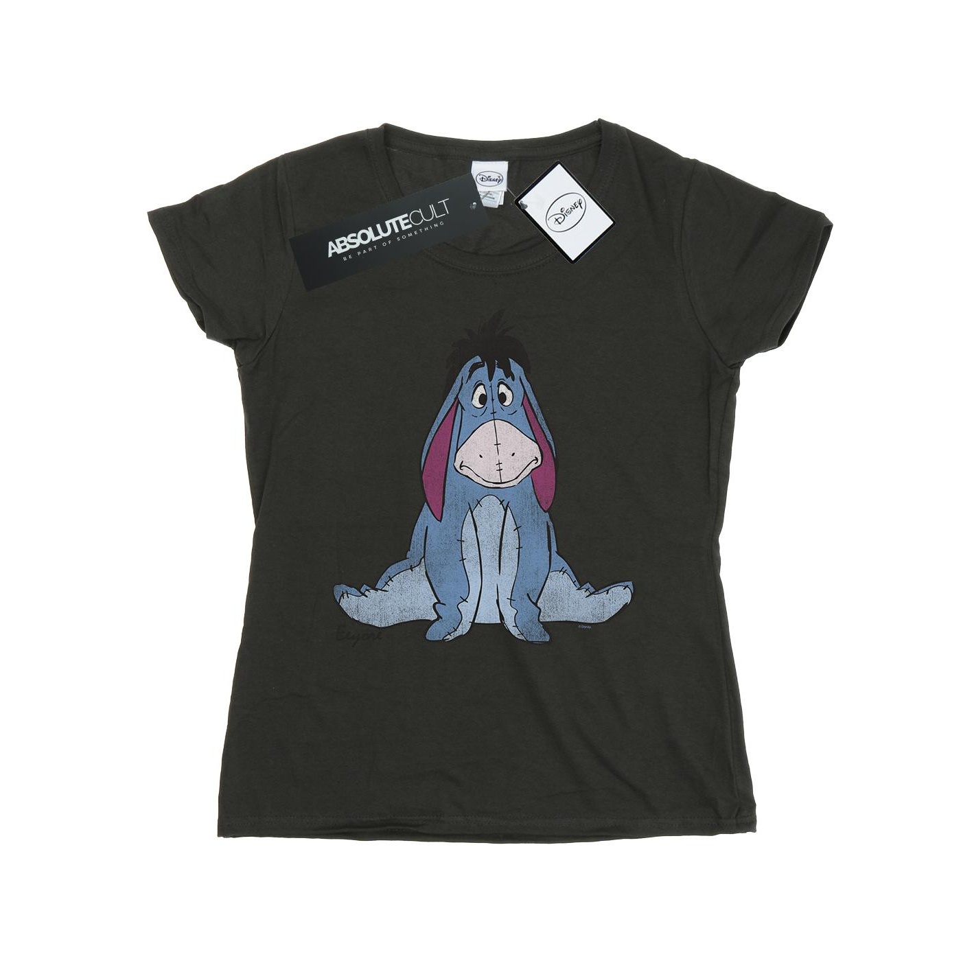 Thumbnail - Disney - "Winnie The Pooh Classic Eeyore" T-Shirt für Damen (Hellgrau)