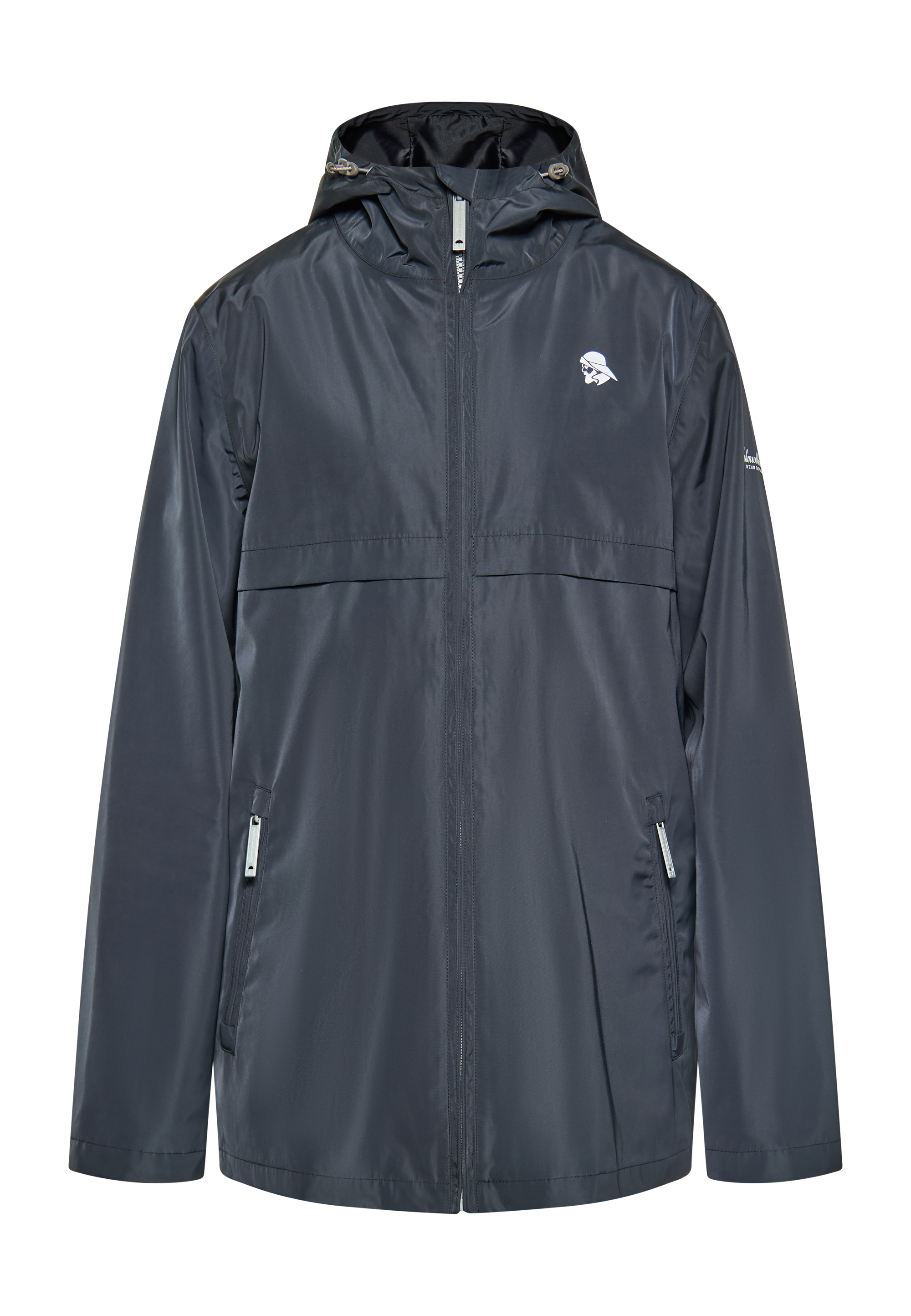 Thumbnail - Schmuddelwedda Regenjacke Herren schwarz