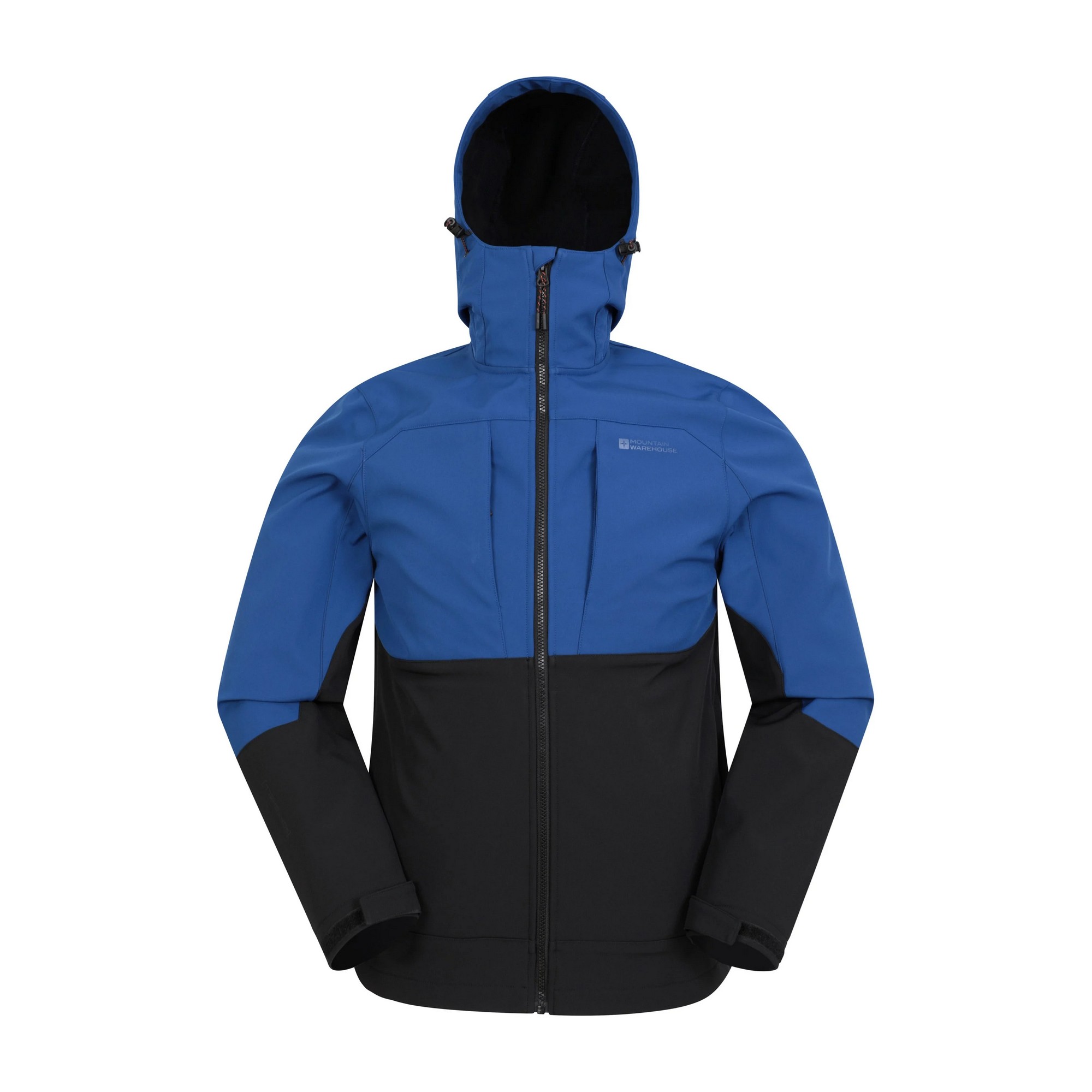 Thumbnail - Mountain Warehouse - "Elements" Softshelljacke winddicht für Herren (Blau)