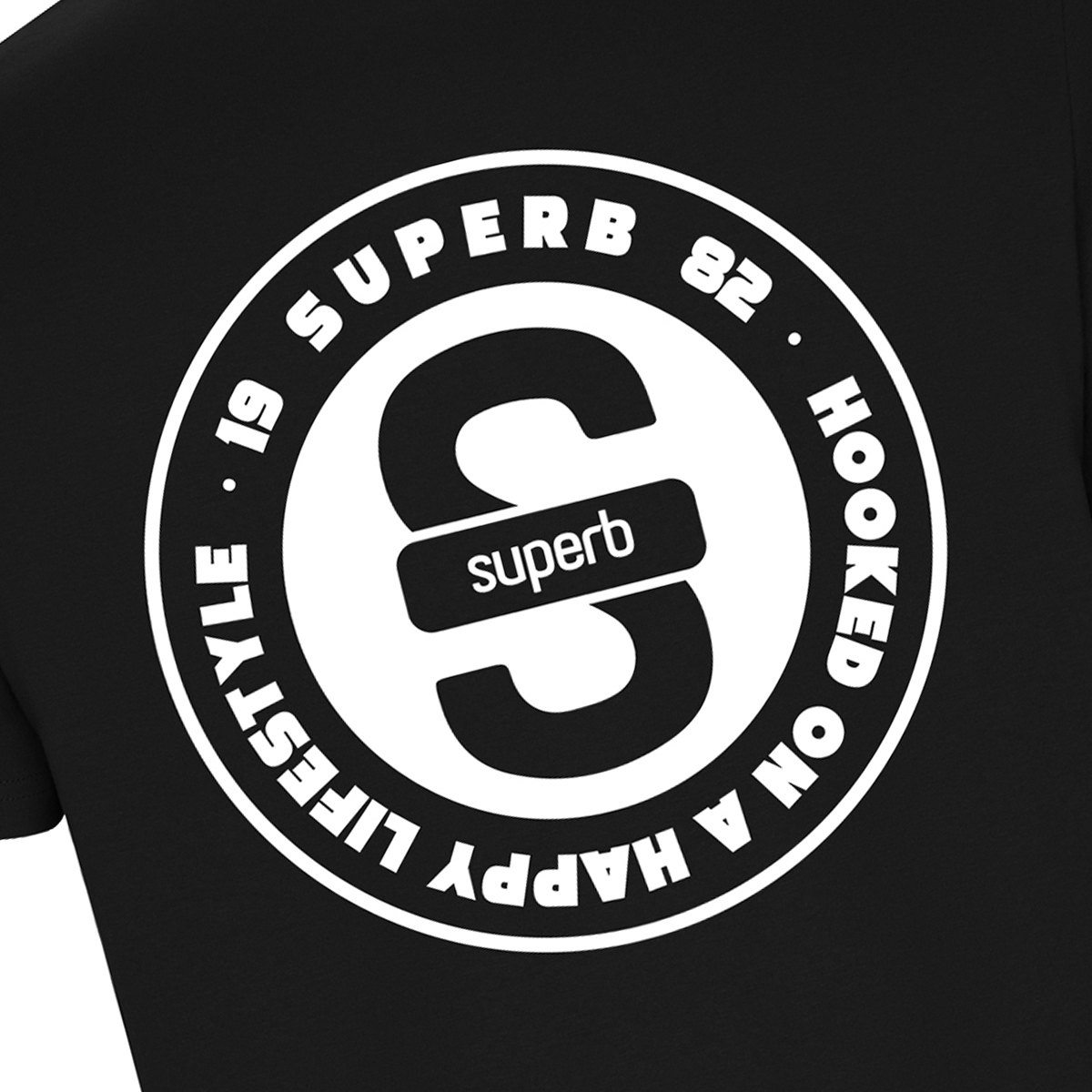 Superb 1982 T-shirts med korta ärmar SPRBCO-001 t-shirts - bas herr – bild 5