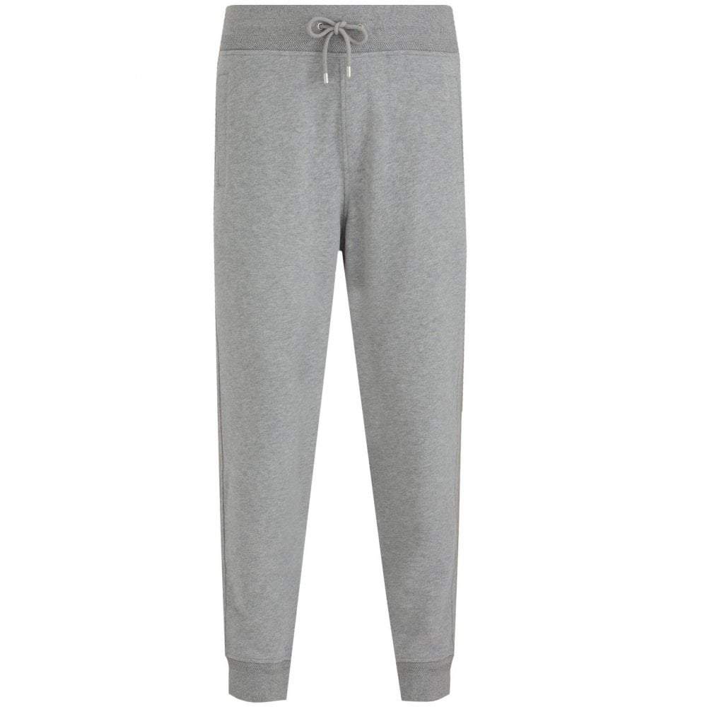 Thumbnail - Schlichte graue Jogginghose mit Bundchen von Belstaff