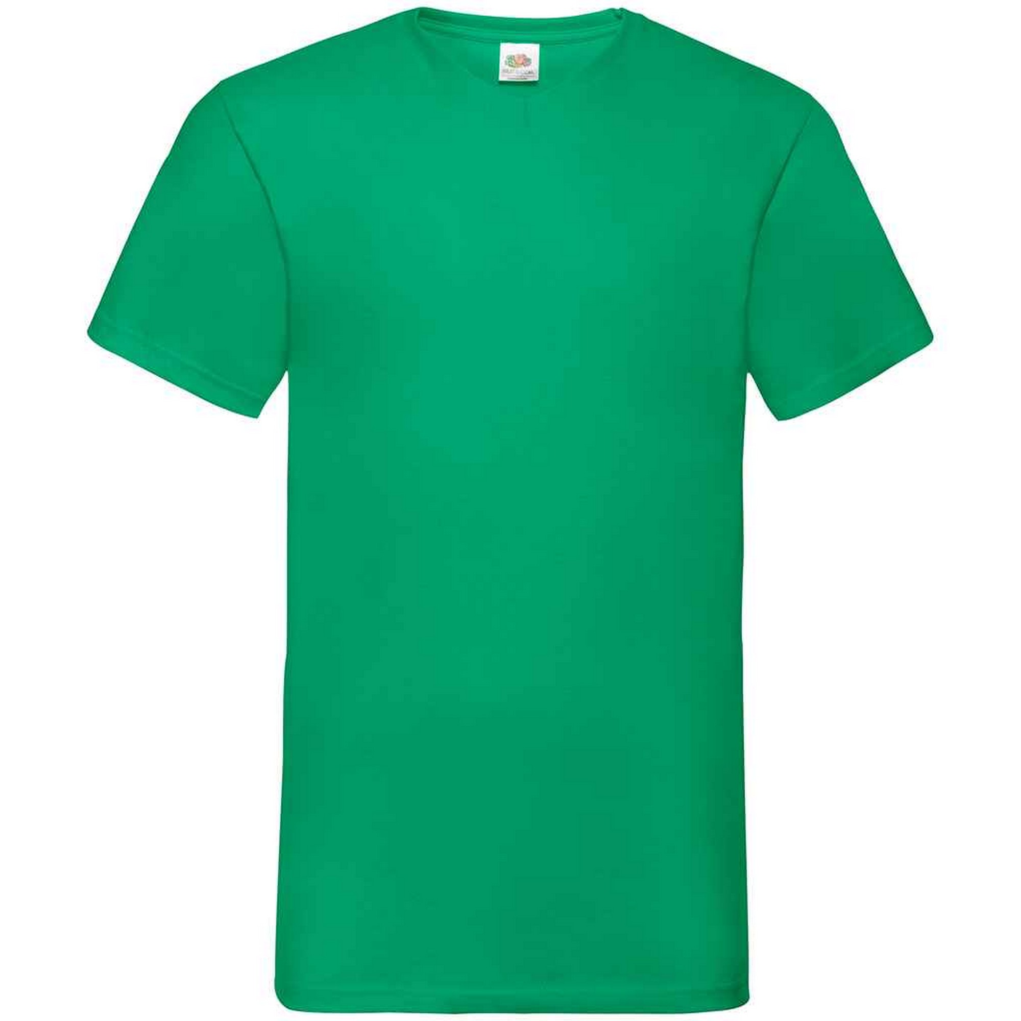 Thumbnail - Fruit of the Loom - "Value" T-Shirt V-Ausschnitt für Herren (Irisches Grün)