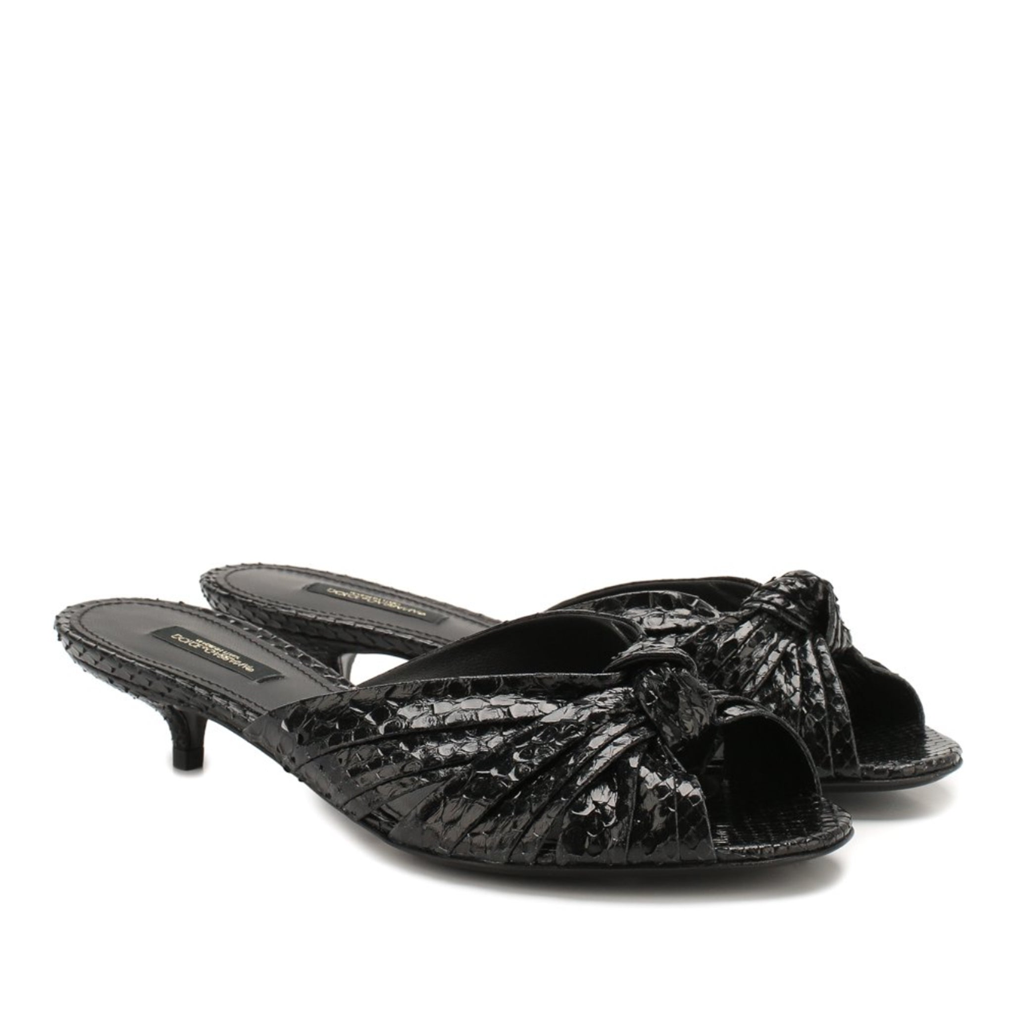 Python läder mules 2
