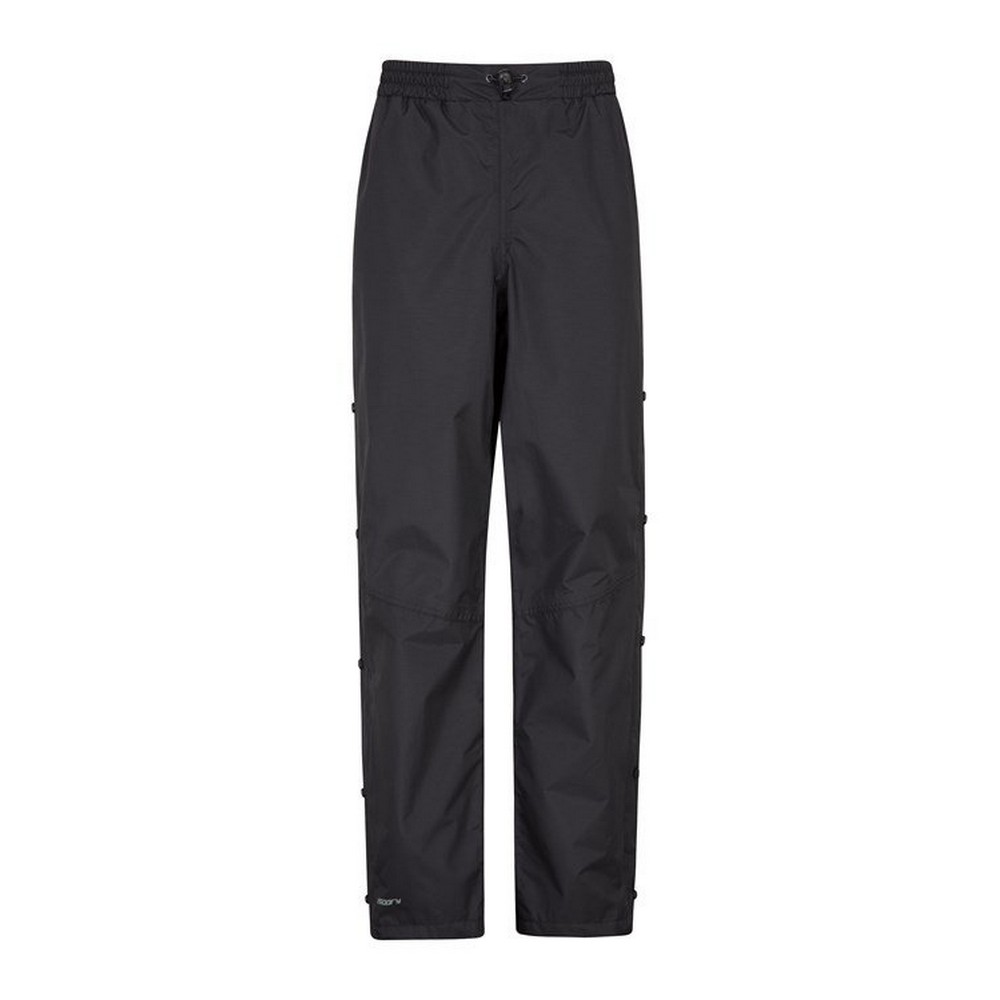 Thumbnail - Mountain Warehouse Womens/Ladies Downpour Waterproof Trousers (Schwarz)
