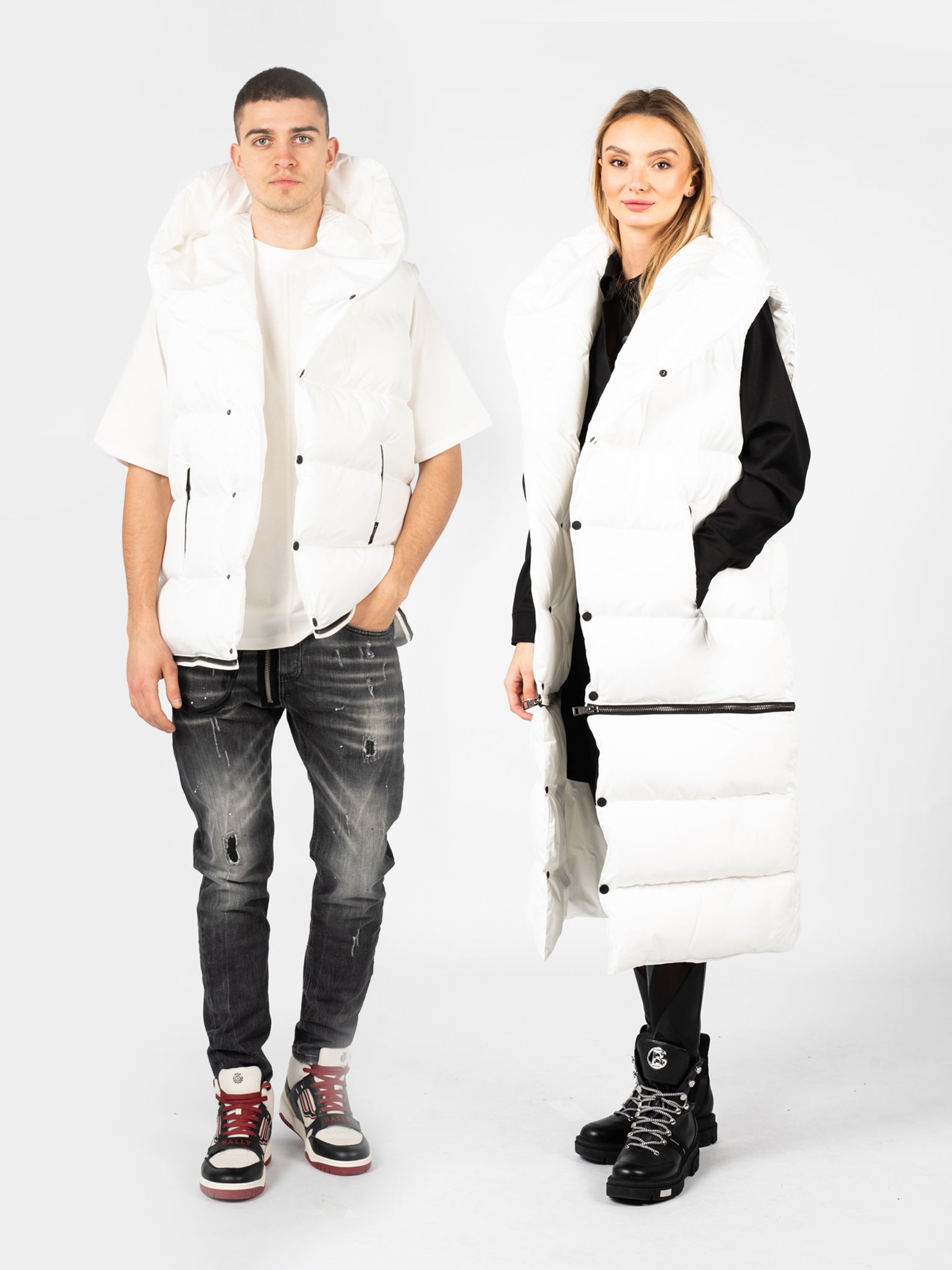 La Haine Inside Us Vest Unisex-LM068 Dam skjortor & blusar – bild 2