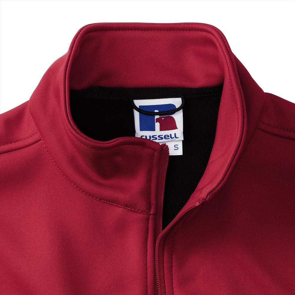 Russell Athletic Russell Mens 3 Layer Soft Shell Gilet Jacket (Klassiskt röd) västar herr – bild 2
