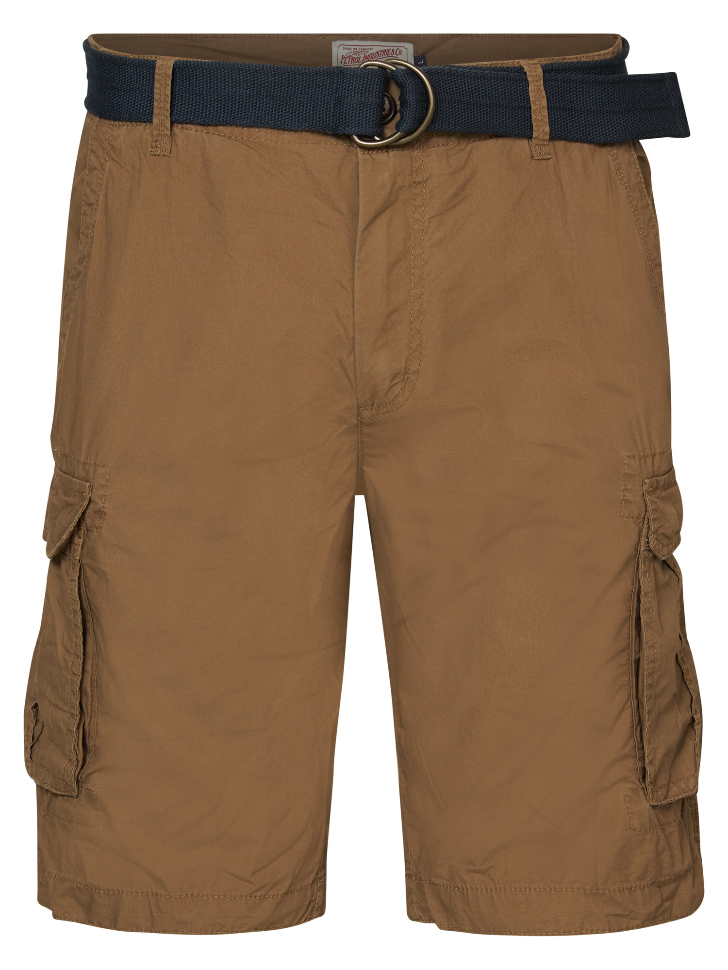 Thumbnail - Petrol Industries - Cargo-Shorts mit Gürtel Männer - Braun