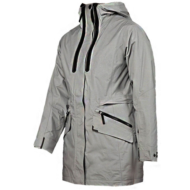 Thumbnail - Jack Wolfskin Texapore The Shoreditch Damen Graue Jacke