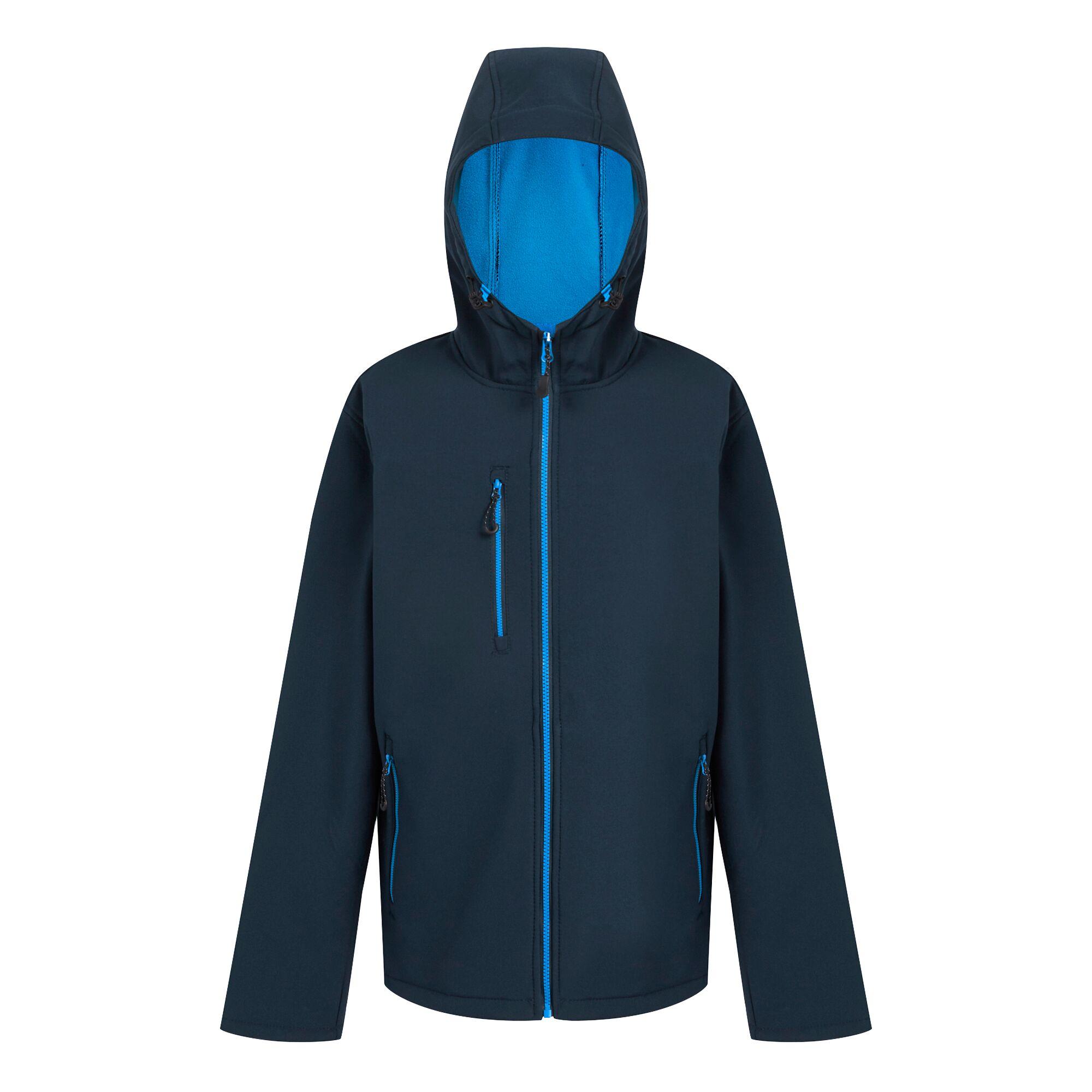 Regatta Heren Navigate 2 Layer Soft Shell Jas (Marine / Frans Blauw)