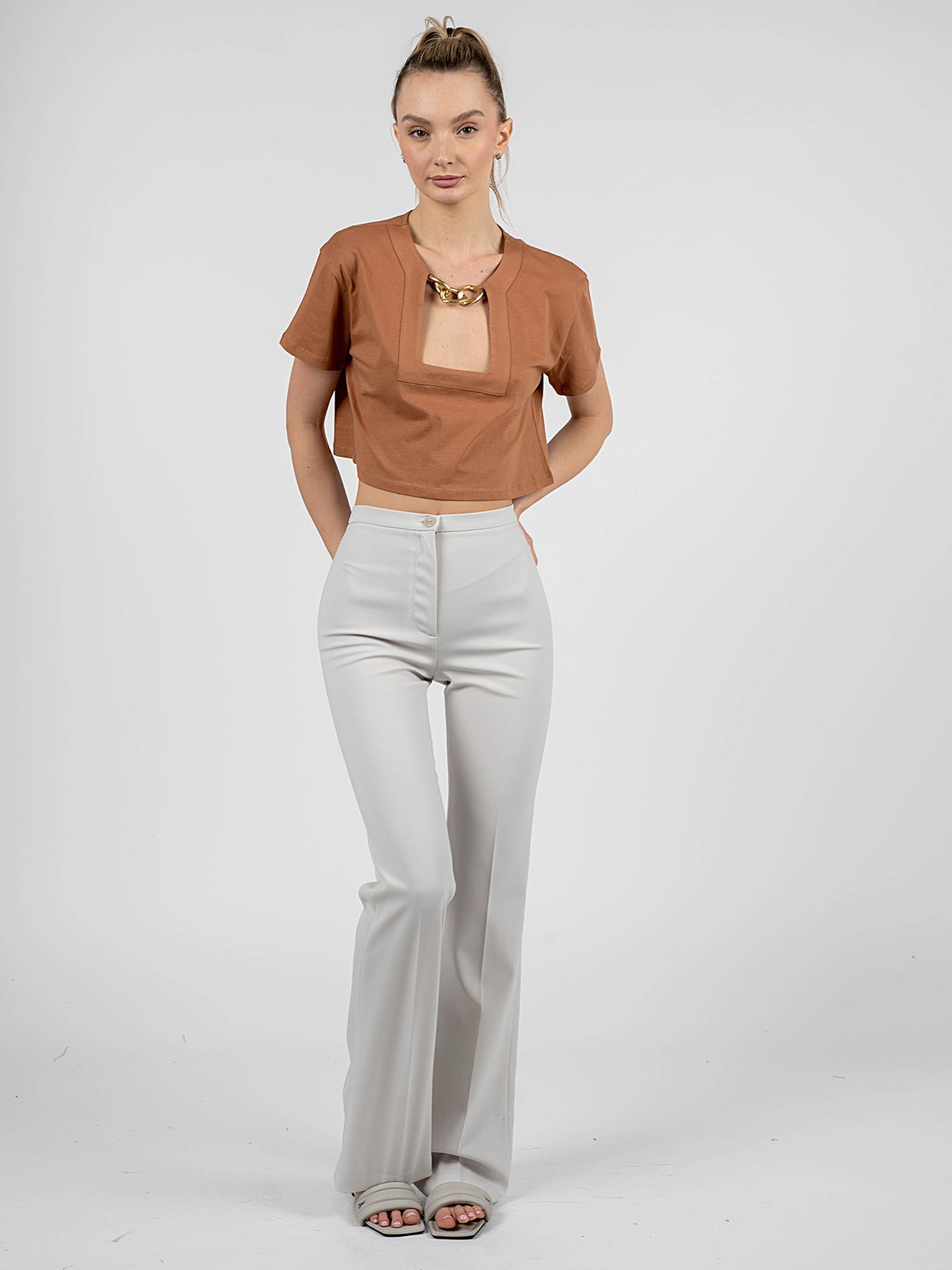 PATRIZIA PEPE Byxor Dam – bild 2