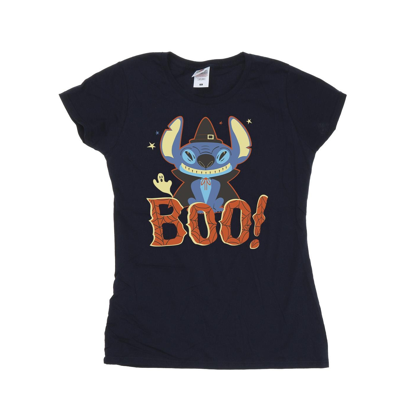 Disney - "Boo!" T-Shirt für Damen (Marineblau)