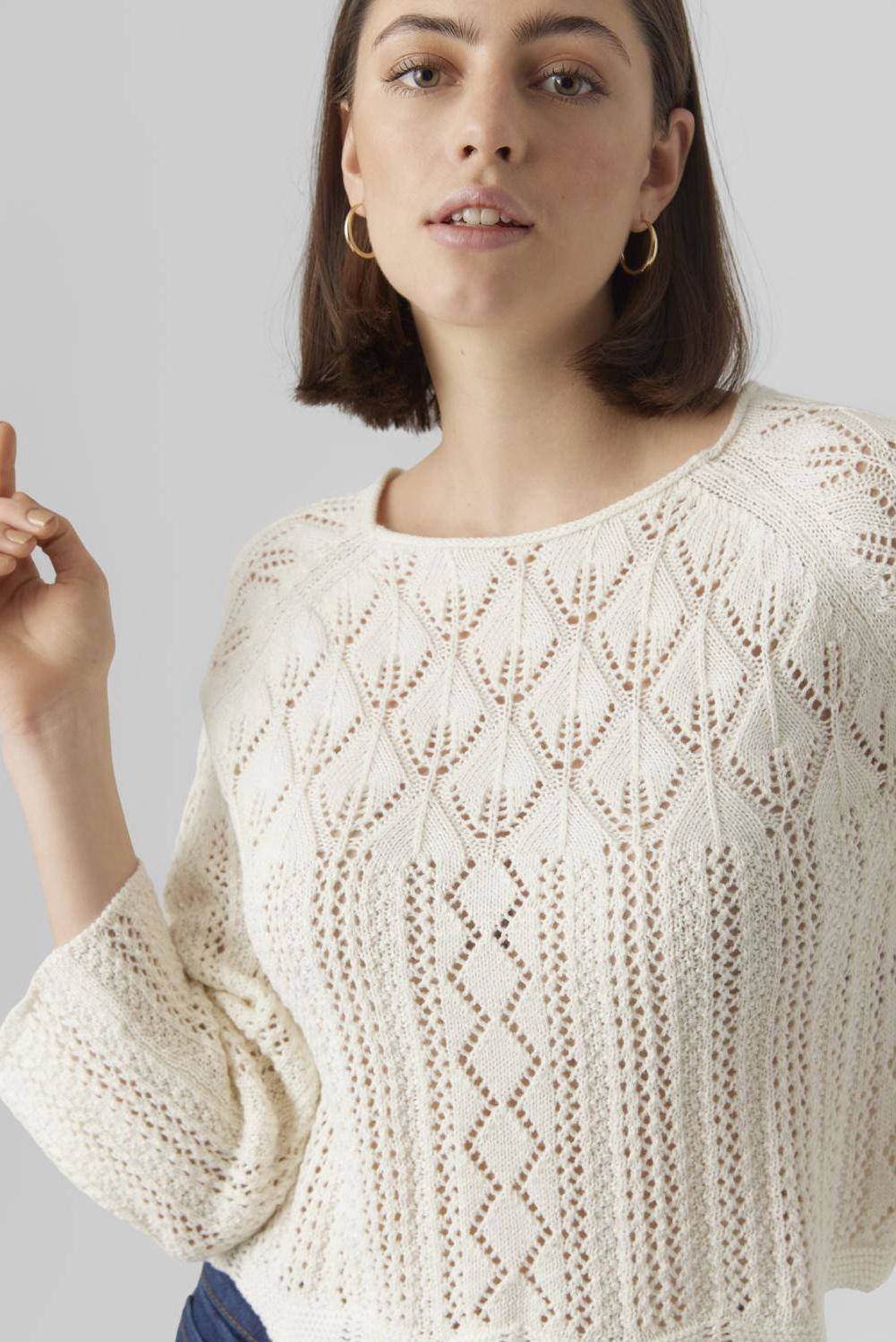 VERO MODA Vmginger 3/4 boatneck pullover stickade tröjor dam – bild 6