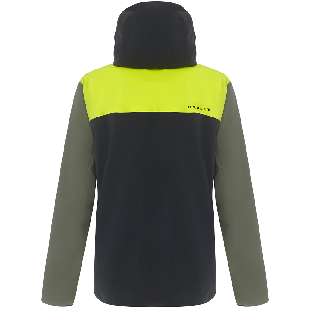 Oakley Alpine 3L Gore-Tex Shell Zip Up Herr Grön Jacka 412774 02E – bild 2