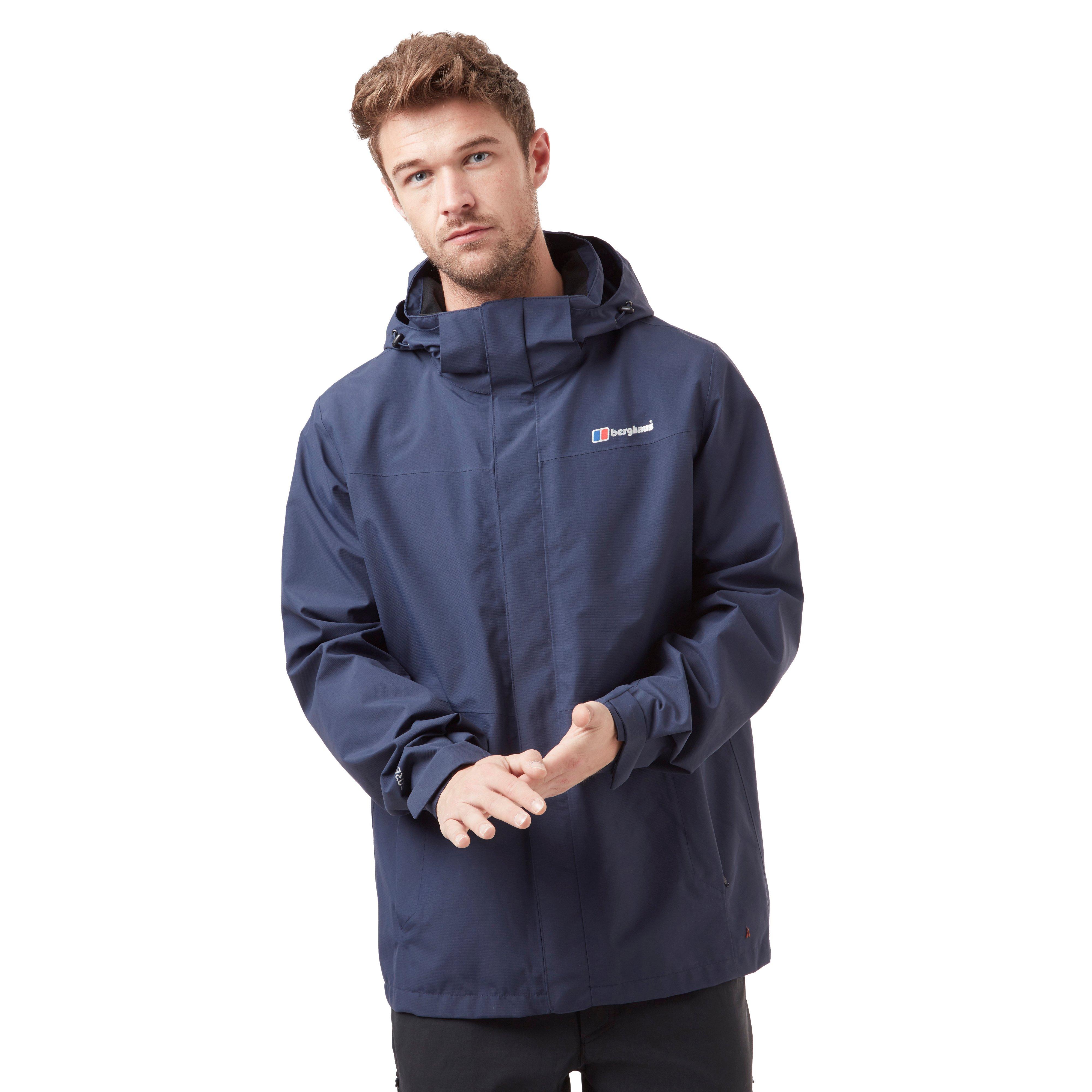 Berghaus Mens Waterproof Maitland GORE-TEX Jacket, Hiking and Walking Clothing - Blue - Size Medium