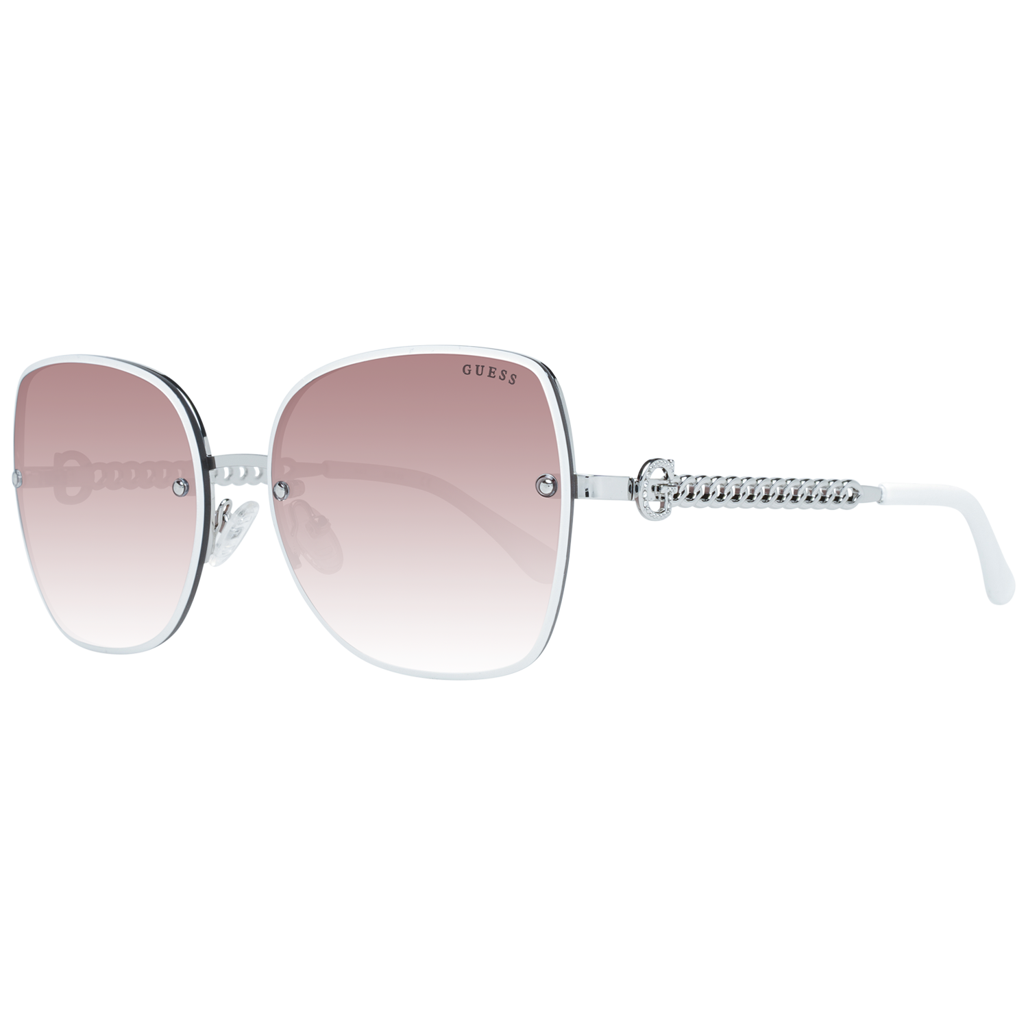 Guess GF6119 10F Zonnebril - Dames - Zilver