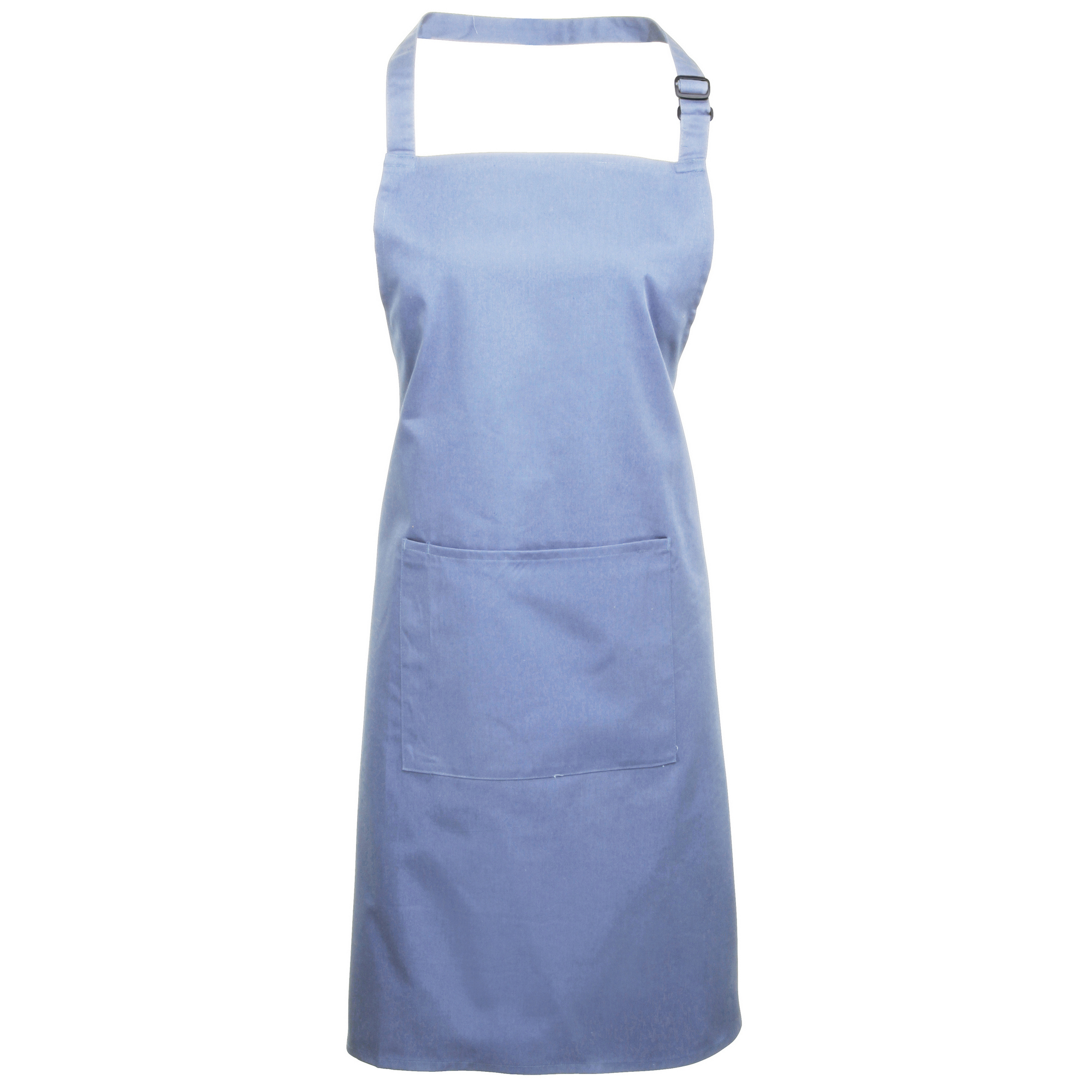 Thumbnail - Premier Ladies/Womens Colours Bip Schürze mit Tasche (2er-Pack) (Mittelblau)