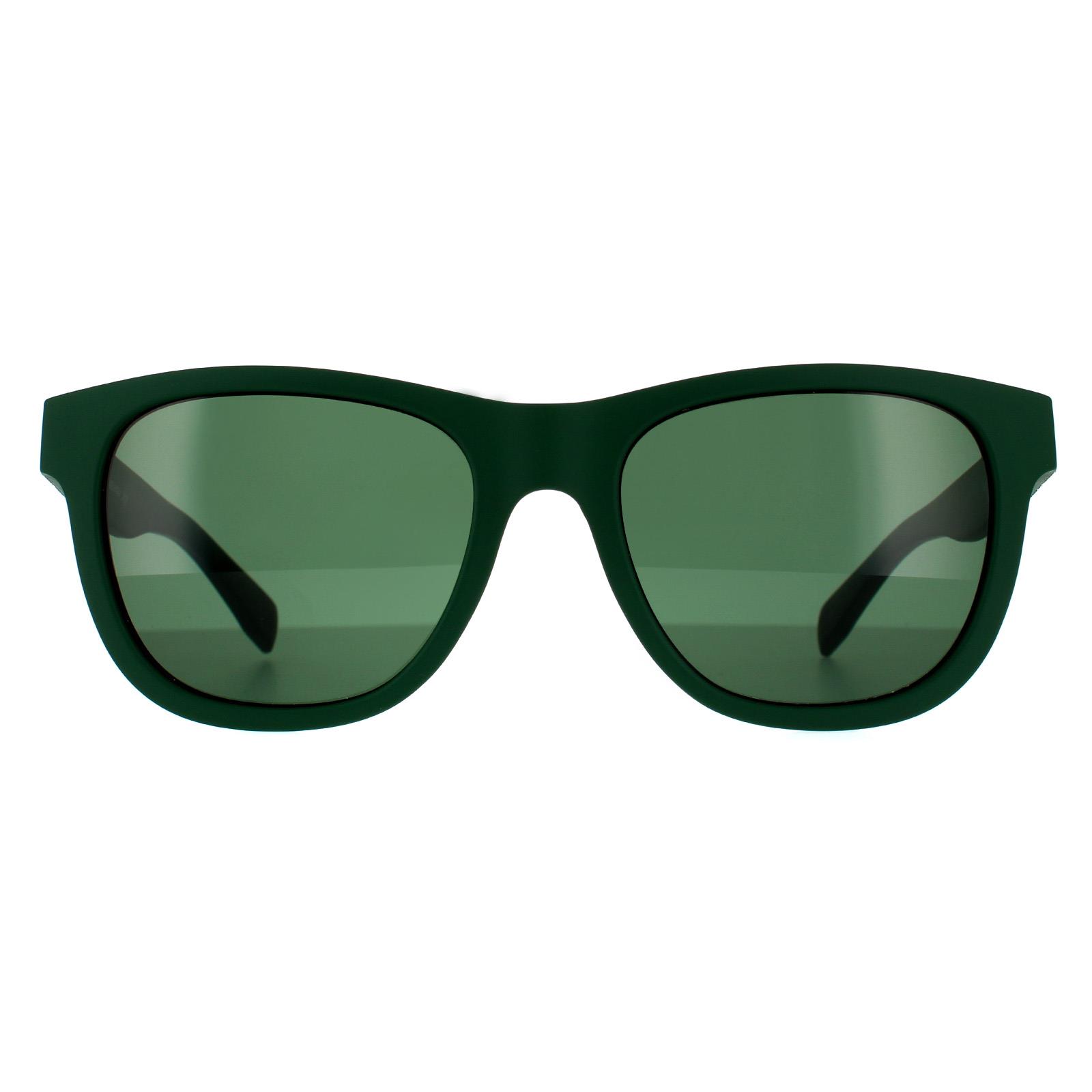 Thumbnail - Lunettes de soleil Lacoste L848S 315 Green vert mat