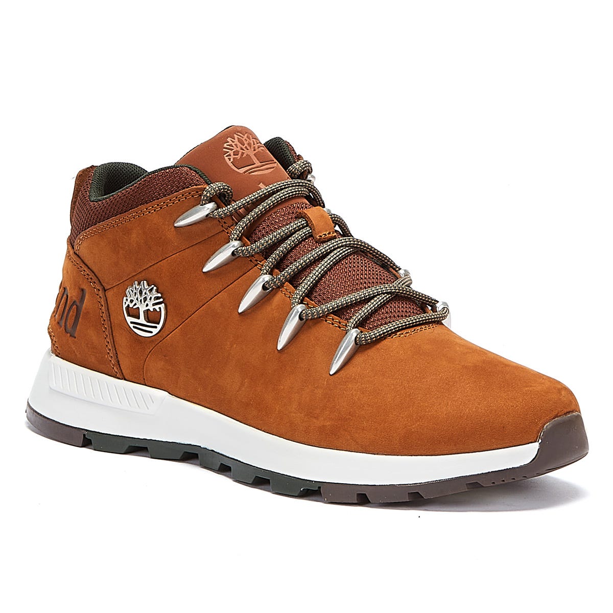 TIMBERLAND Sprint Trekker Nubuck Mid Herrar Rostbruna Kängor – bild 2