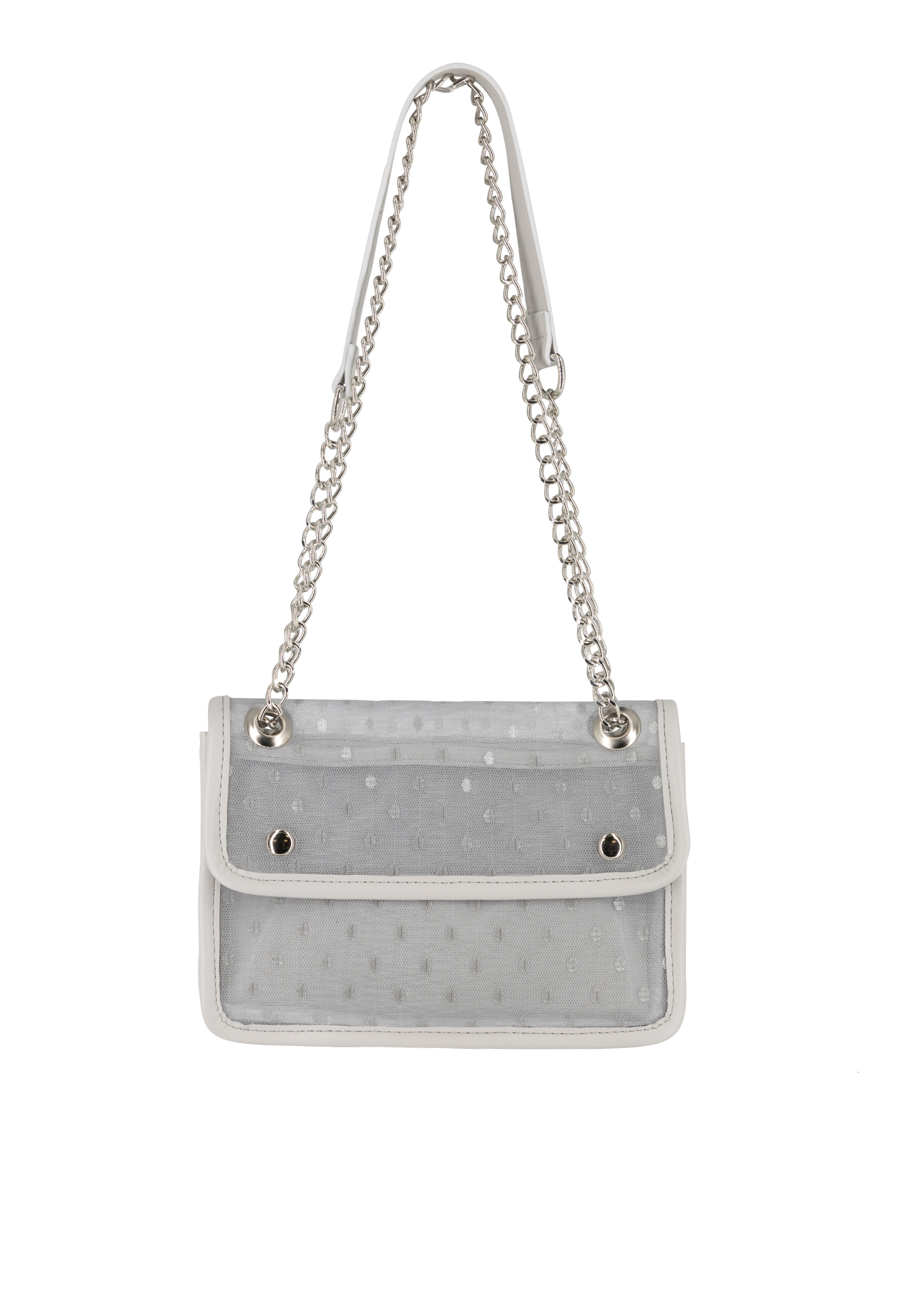 Mymo schoudertas Dames zilver