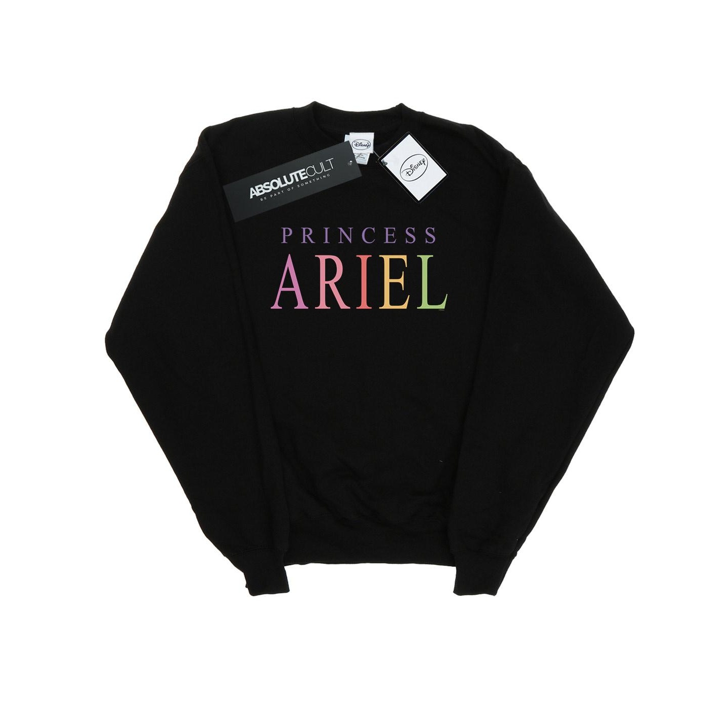 Thumbnail - Disney - "The Little Mermaid Ariel Graphic" Sweatshirt für Mädchen (Schwarz)