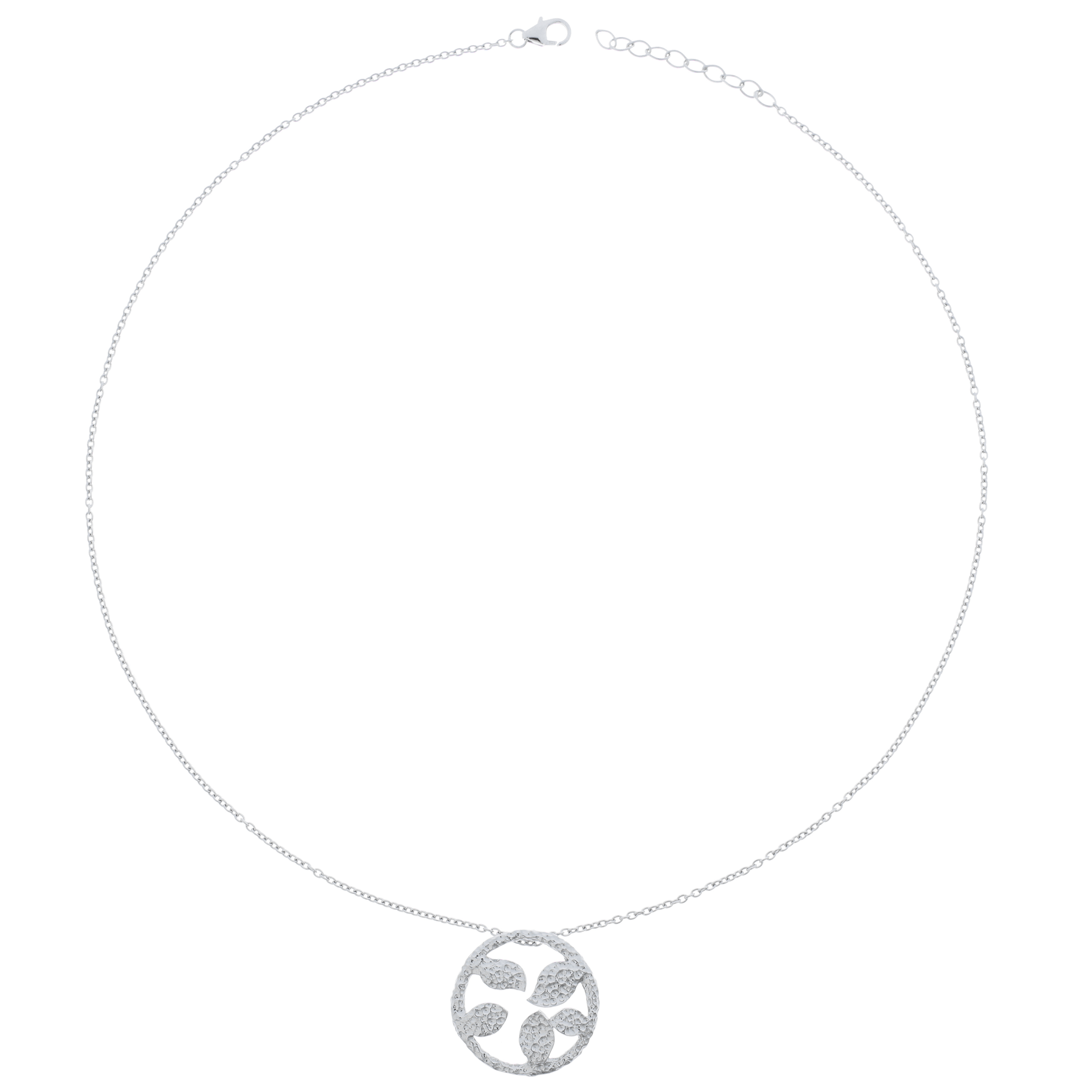 Orphelia Damen-Kette aus 925er Sterlingsilber mit Anhänger – Silber ZH-6023