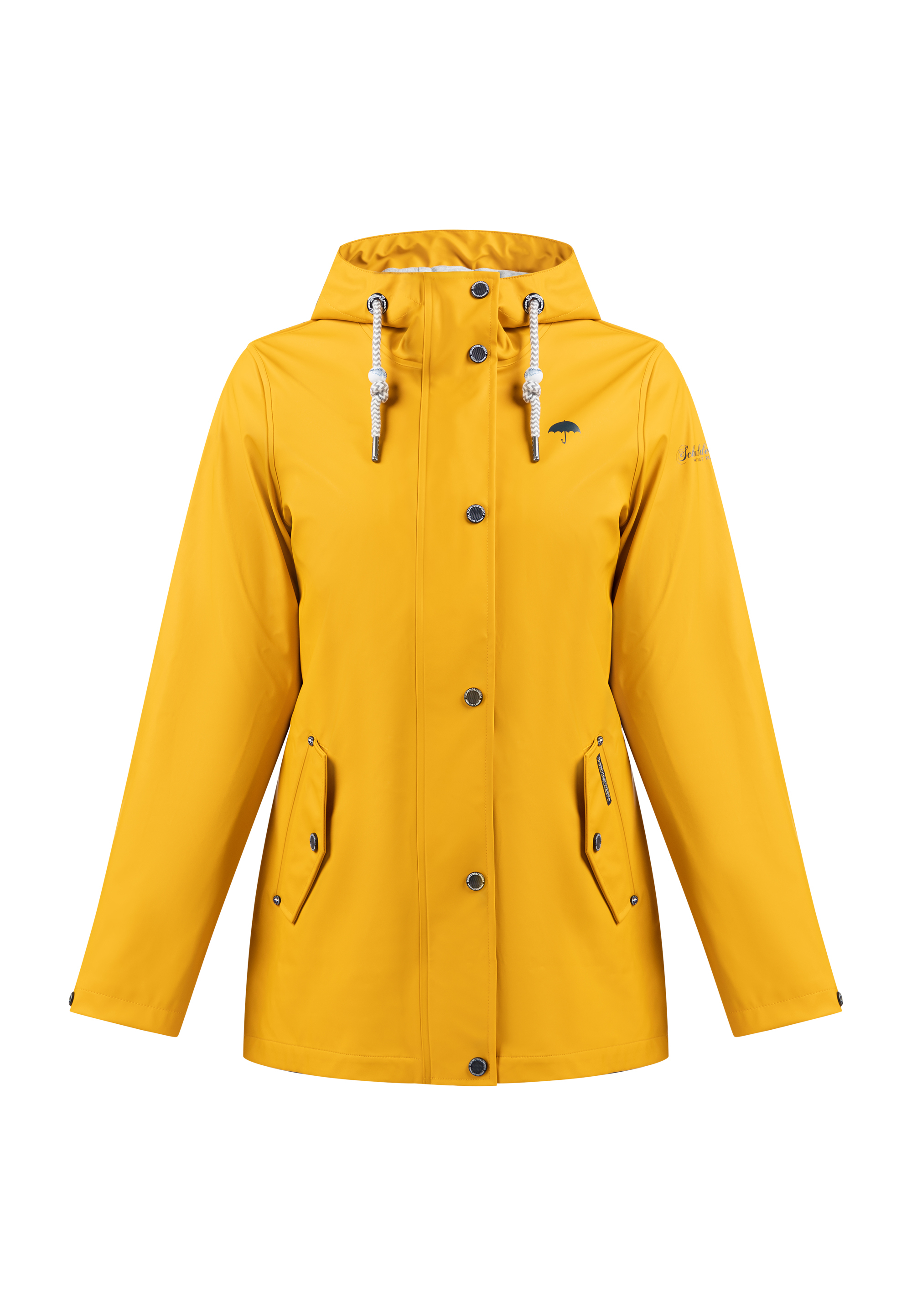 Schmuddelwedda Regenjas bridgeport Dames Mosterd-271