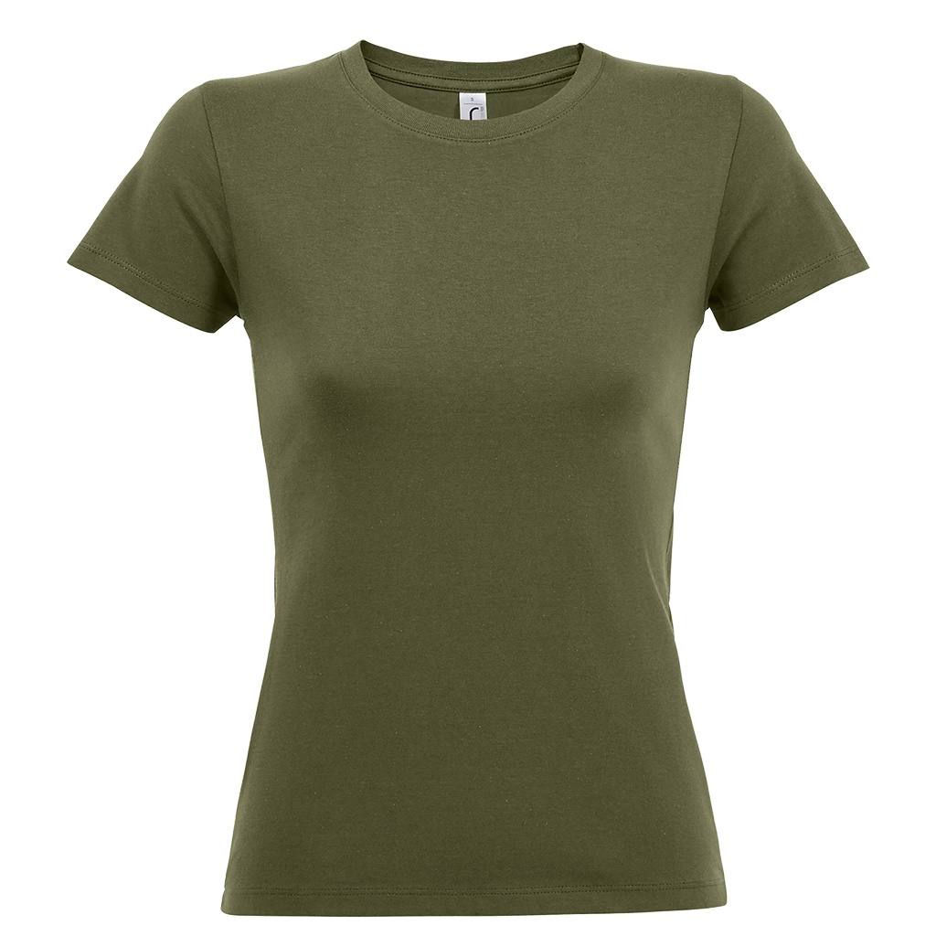 Thumbnail - SOLS Damen Regent Kurzarm T-Shirt (Grün)