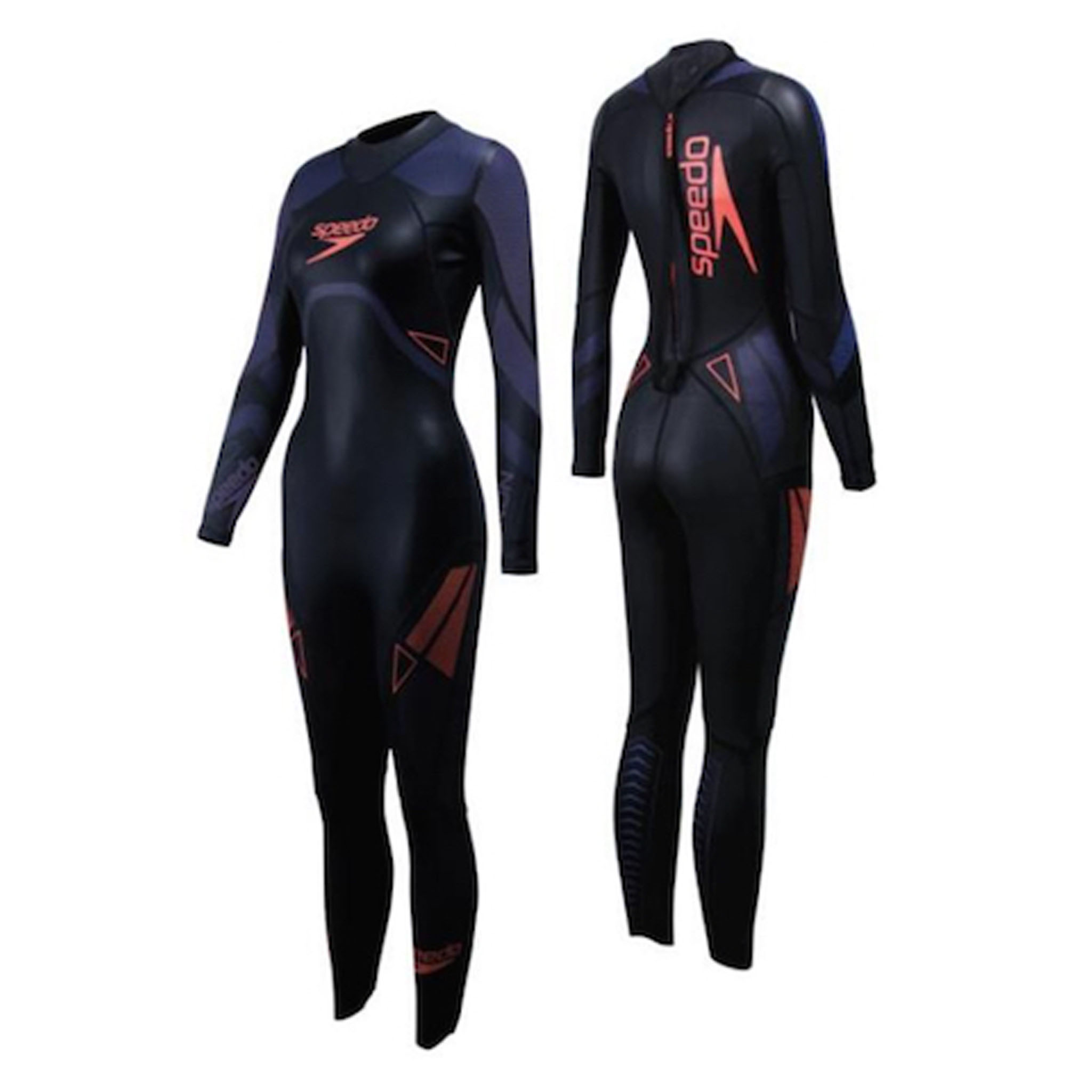 Thumbnail - Speedo Fastell FullSuit Xenon Black/Blue Herren Langarmusuit