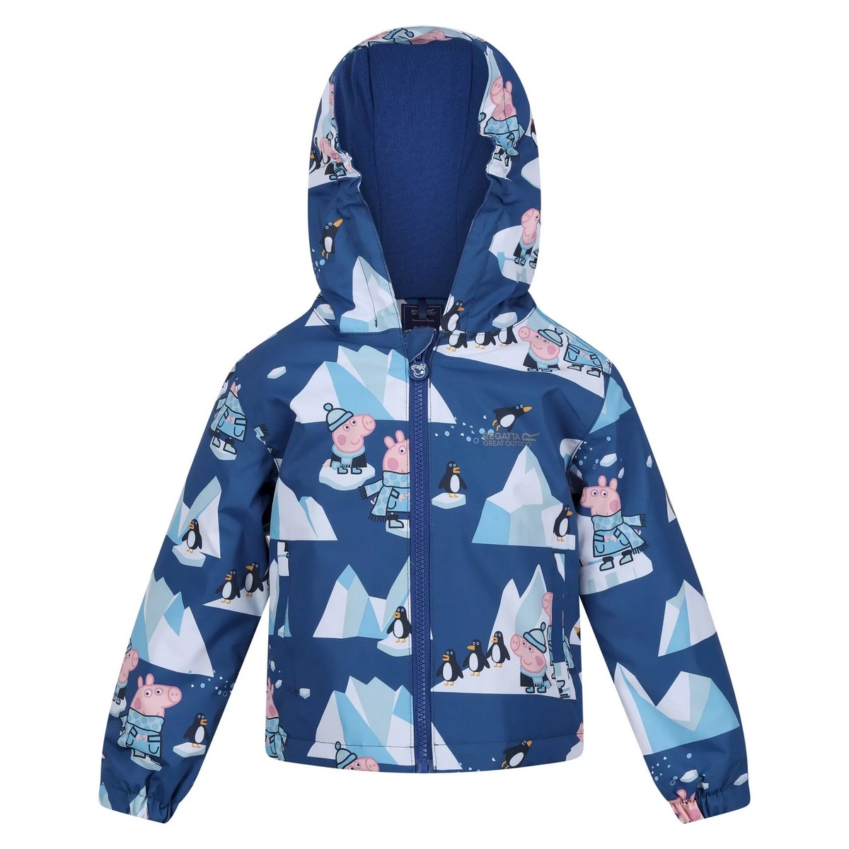 Regatta Kinderen/kinderen muddy puddle peppa pig winter scene padded waterproof jacket