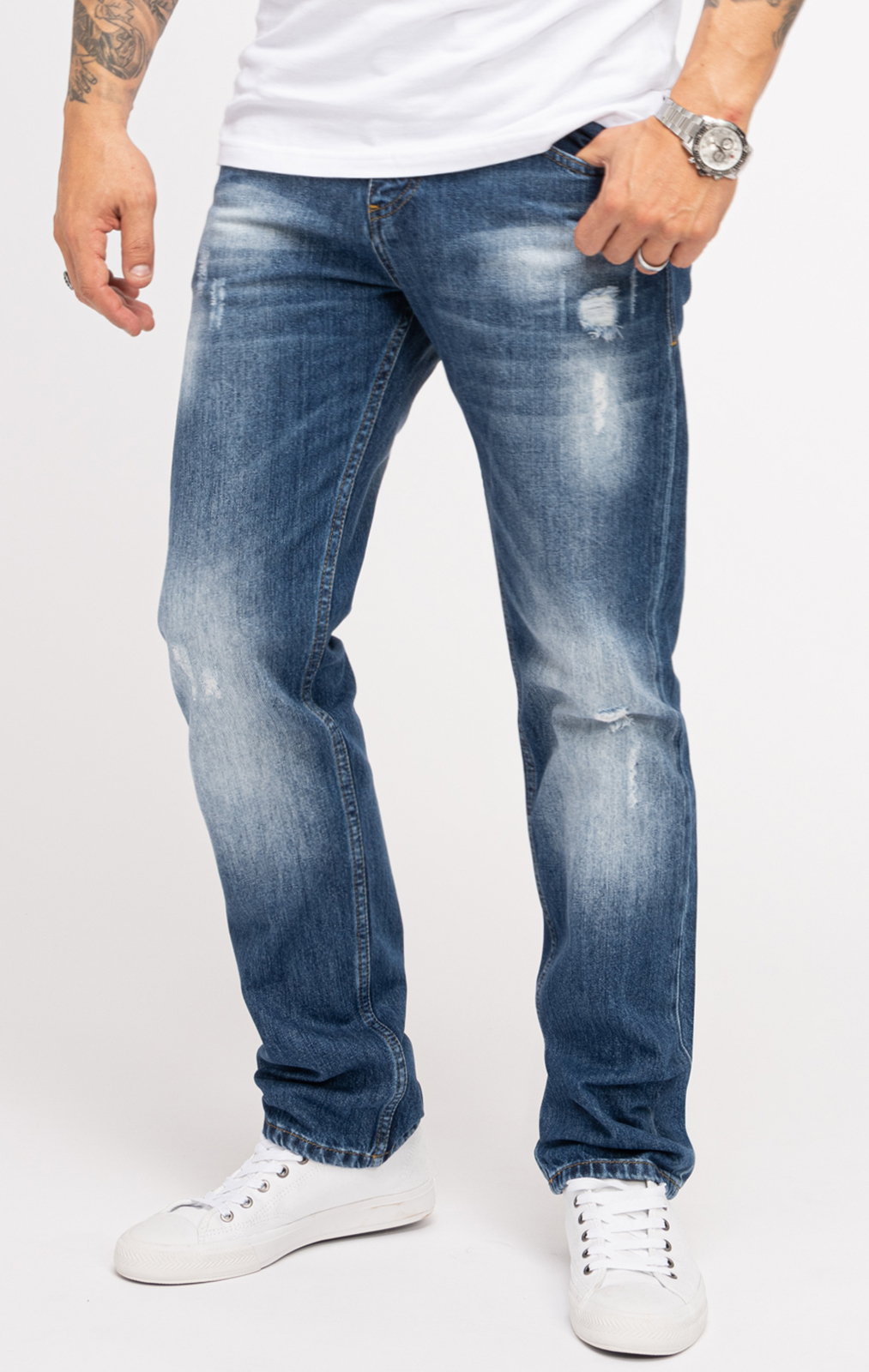 Thumbnail - Indumentum Jeans Blau
