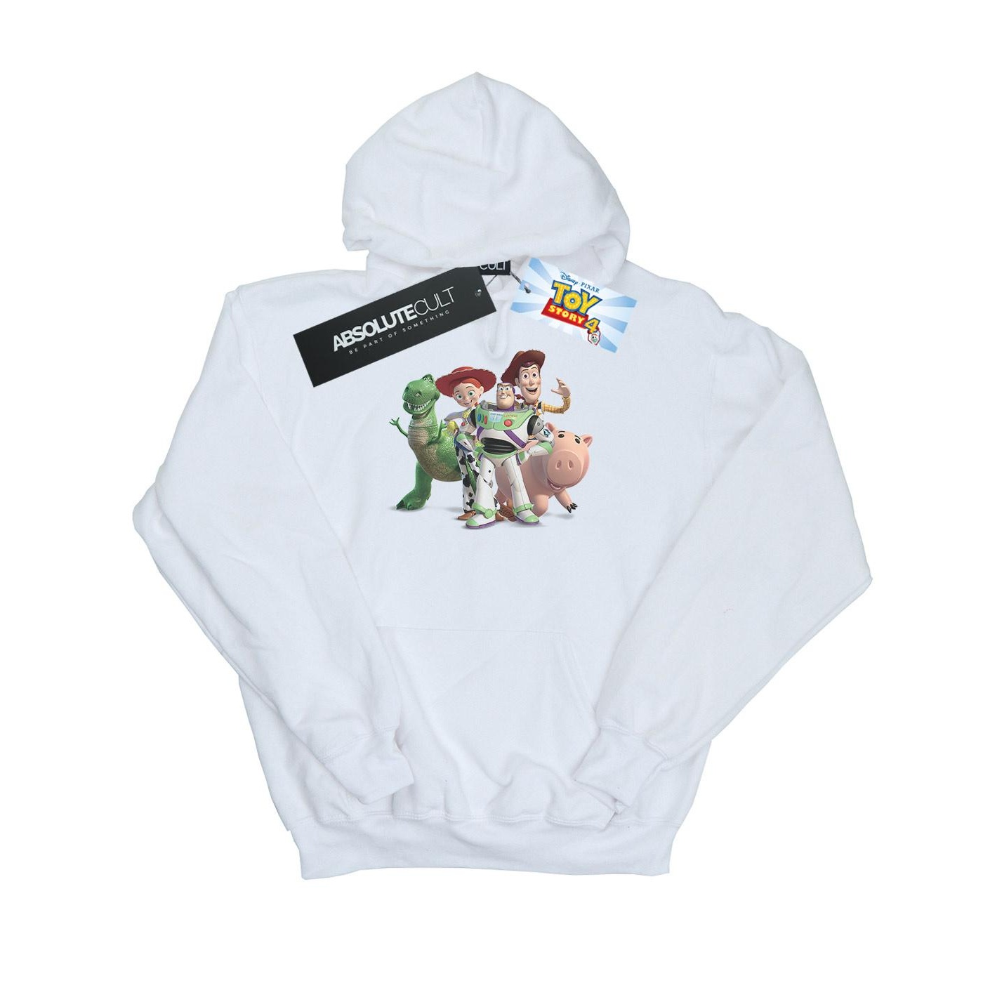 Disney - "Toy Story 4 Group" Kapuzenpullover für Jungen (Weiß)