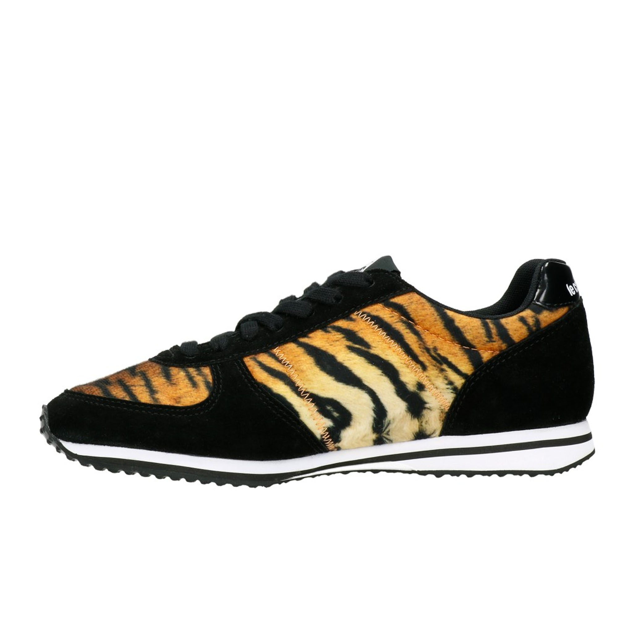 Le Coq Sportif Bolivar Tiger Damskor Svart/Bruna Träningsskor – bild 2