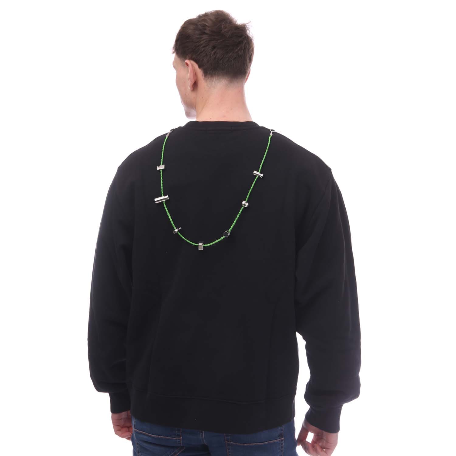 Ambush bomullströja med rund halsringning och avtagbart halsband herr – bild 2