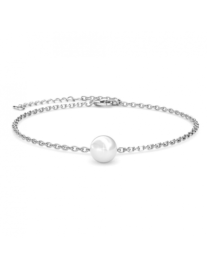 Thumbnail - Pauline Kristall Perlen Set - Silber und Kristall