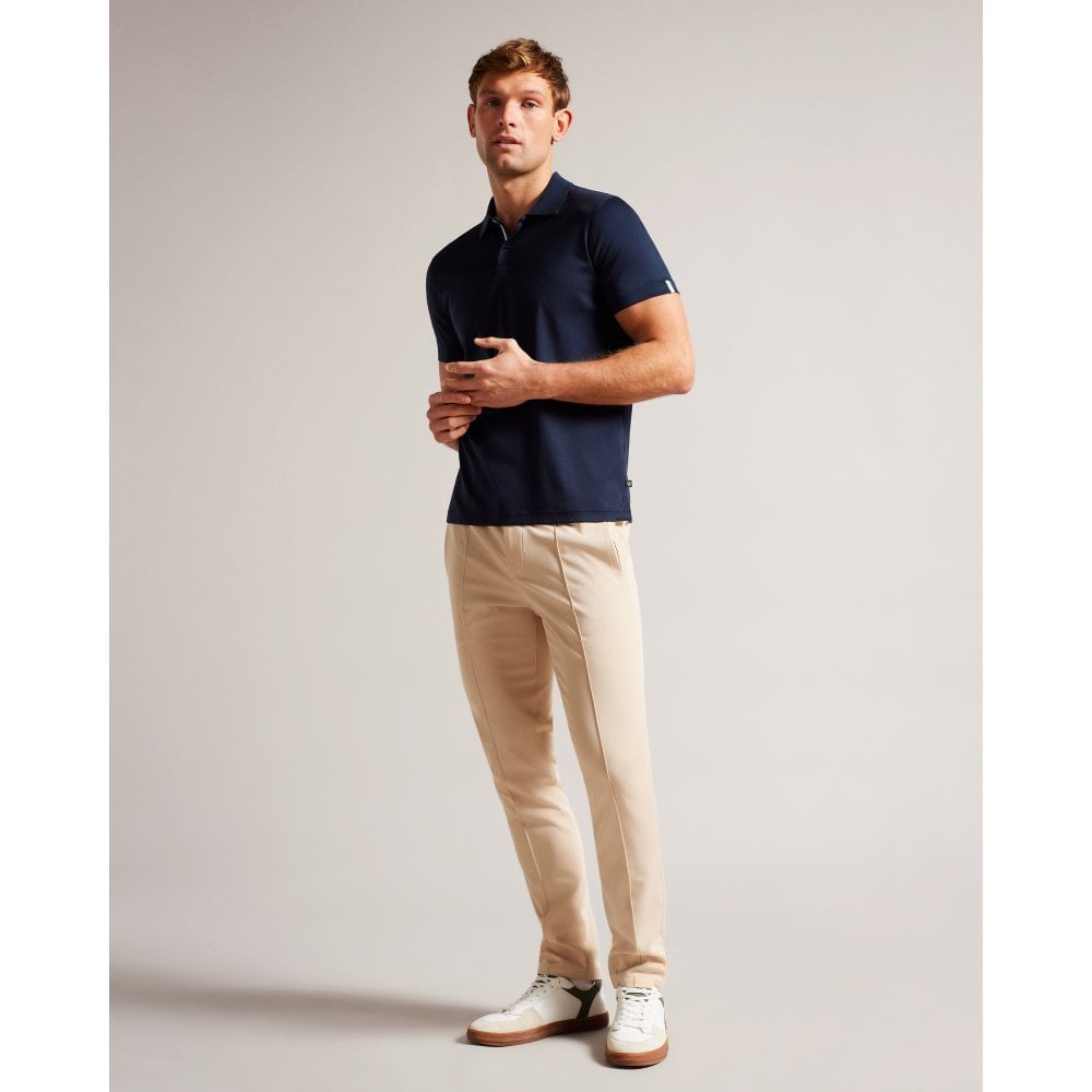 Ted Baker Zeiter Slim Soft Touch Marinblå Pikétröja herr – bild 2