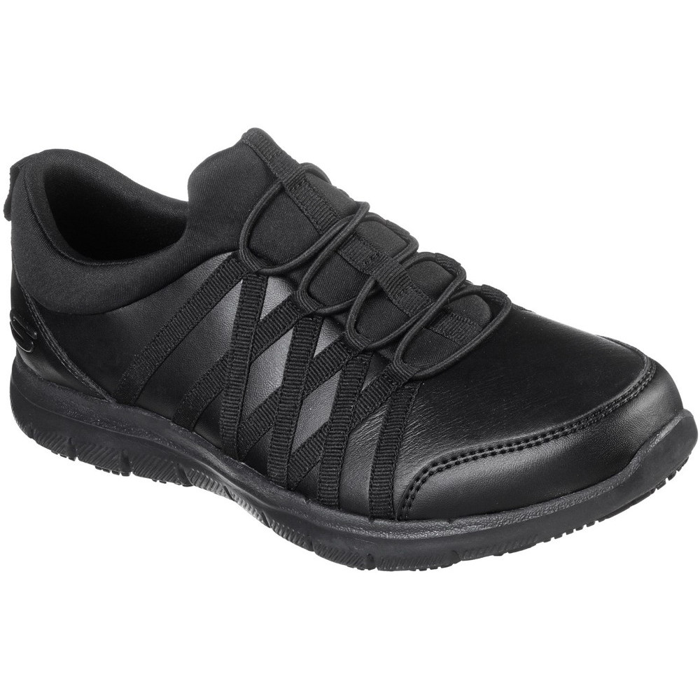 Thumbnail - Skechers Damen Ghenter Dagsby Leder Schnürsicherheitsschuhe
