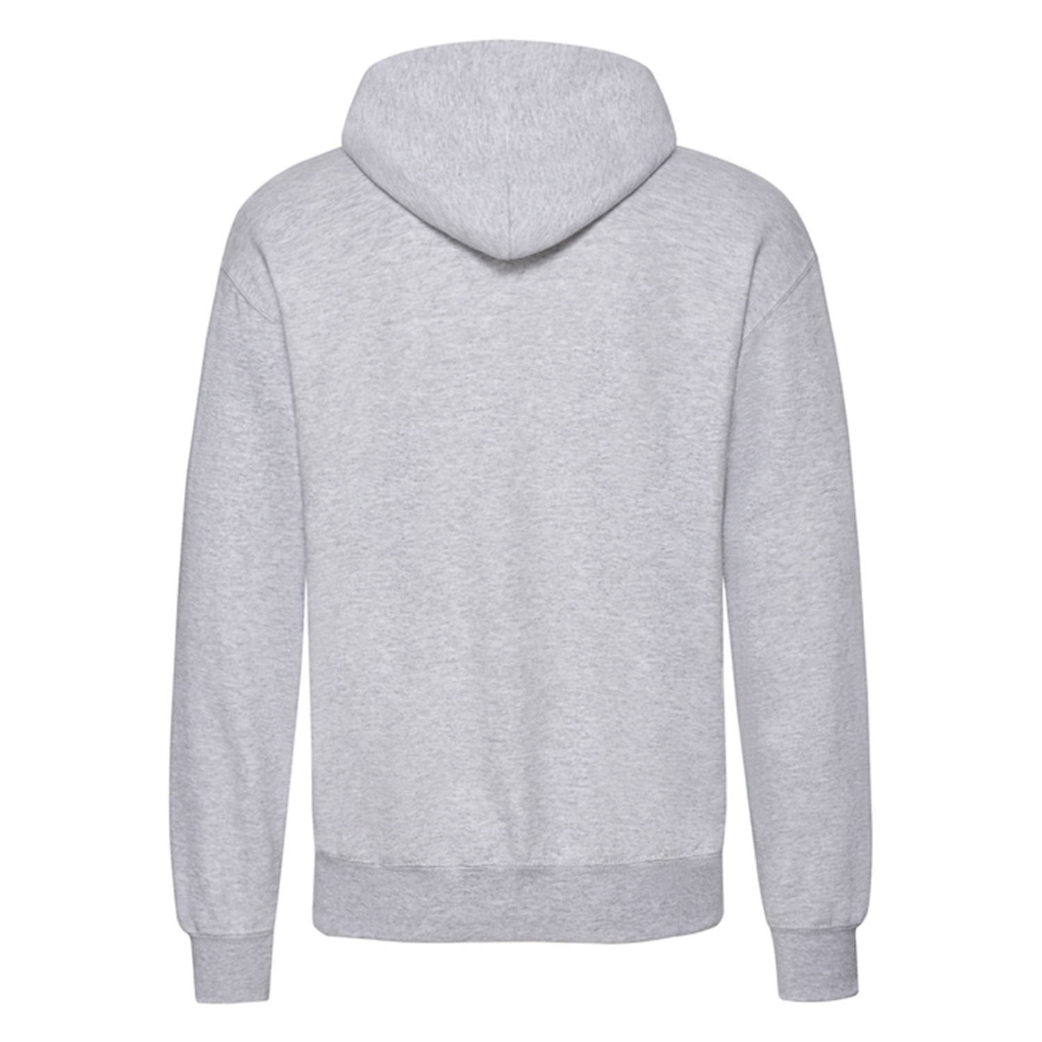 Fruit Of The Loom (Grått) hoodies herr – bild 2
