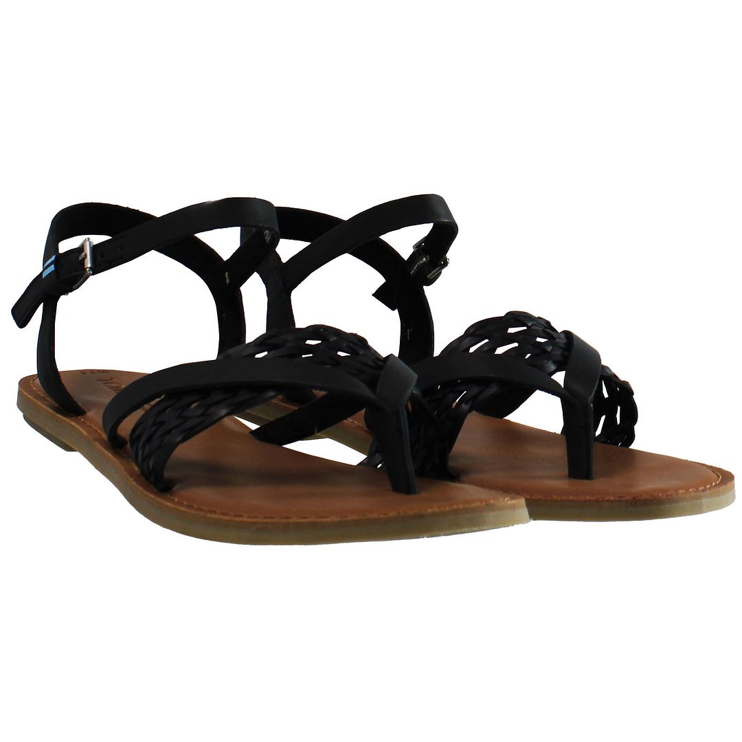 TOMS Lexie Svart Dam Sandaler – bild 2