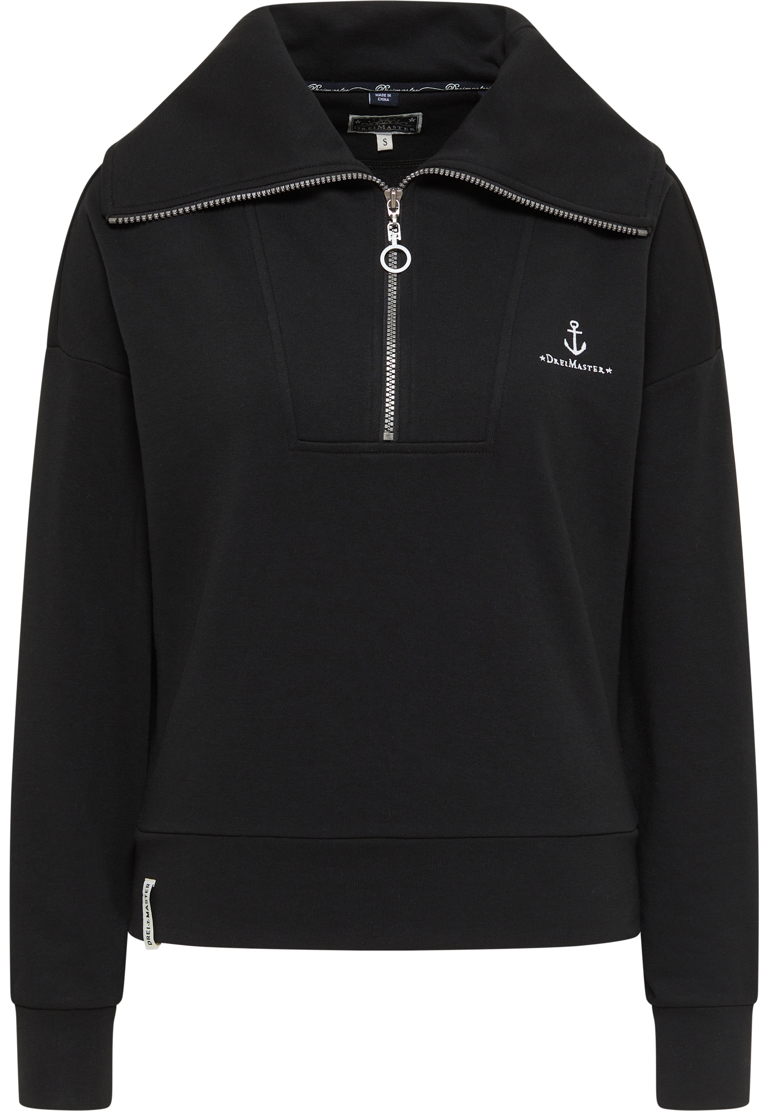 Dreimaster bridgeport Dames zwart