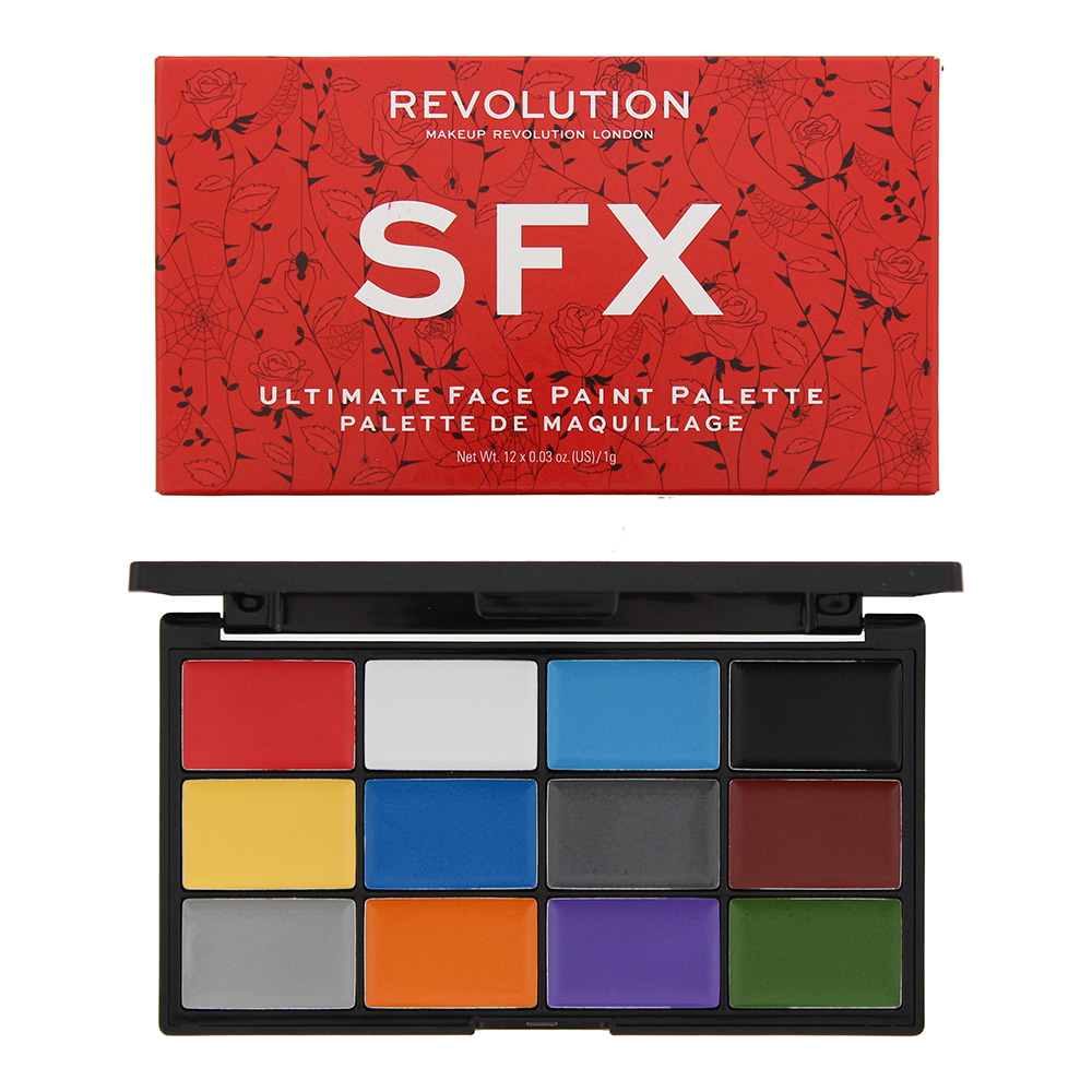 Revolution Womens SFX Face Paint Palette 12 x 1g - NA - One Size