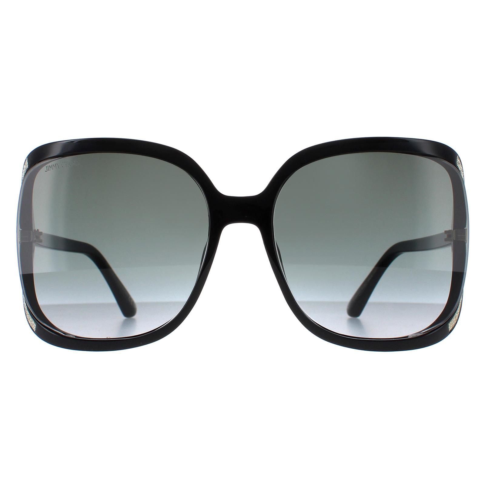 Thumbnail - Jimmy Choo Butterfly Womens Schwarz Dunkelgrau Gradient TILDA/G/S